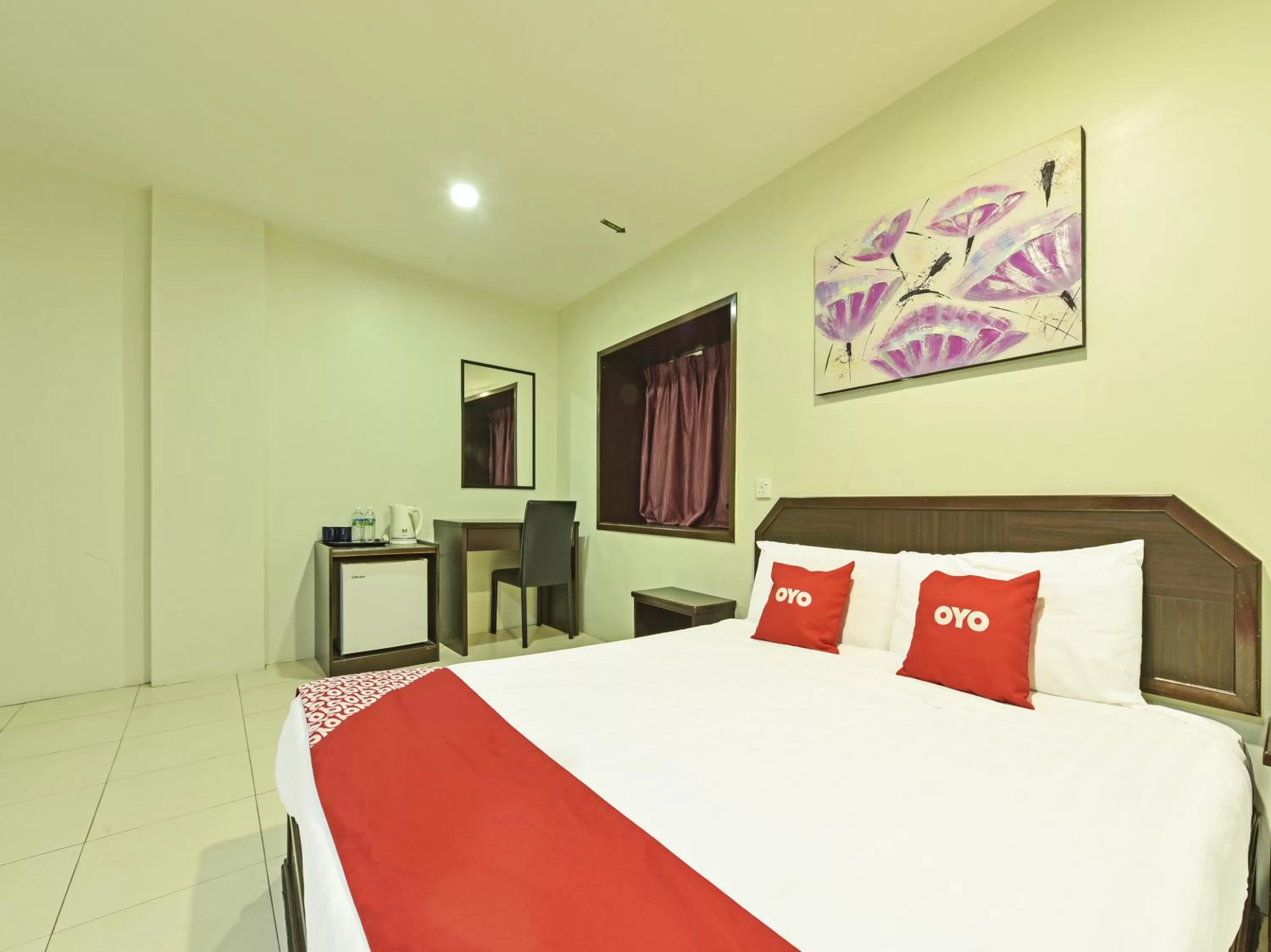 Bed in Super OYO Capital O 90545 Ho Hotel