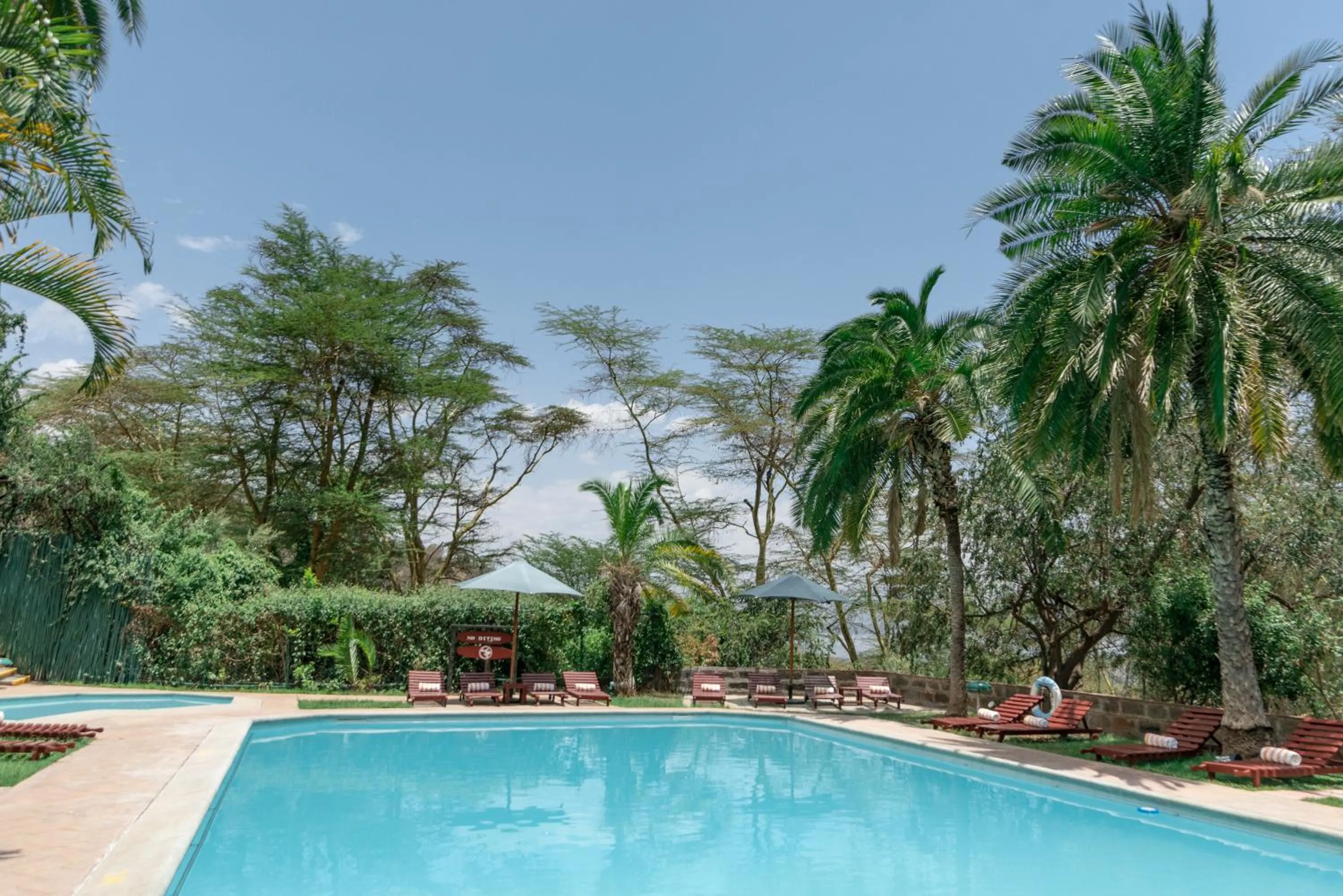 Swimming pool in Sarova Lion Hill Game Lodge