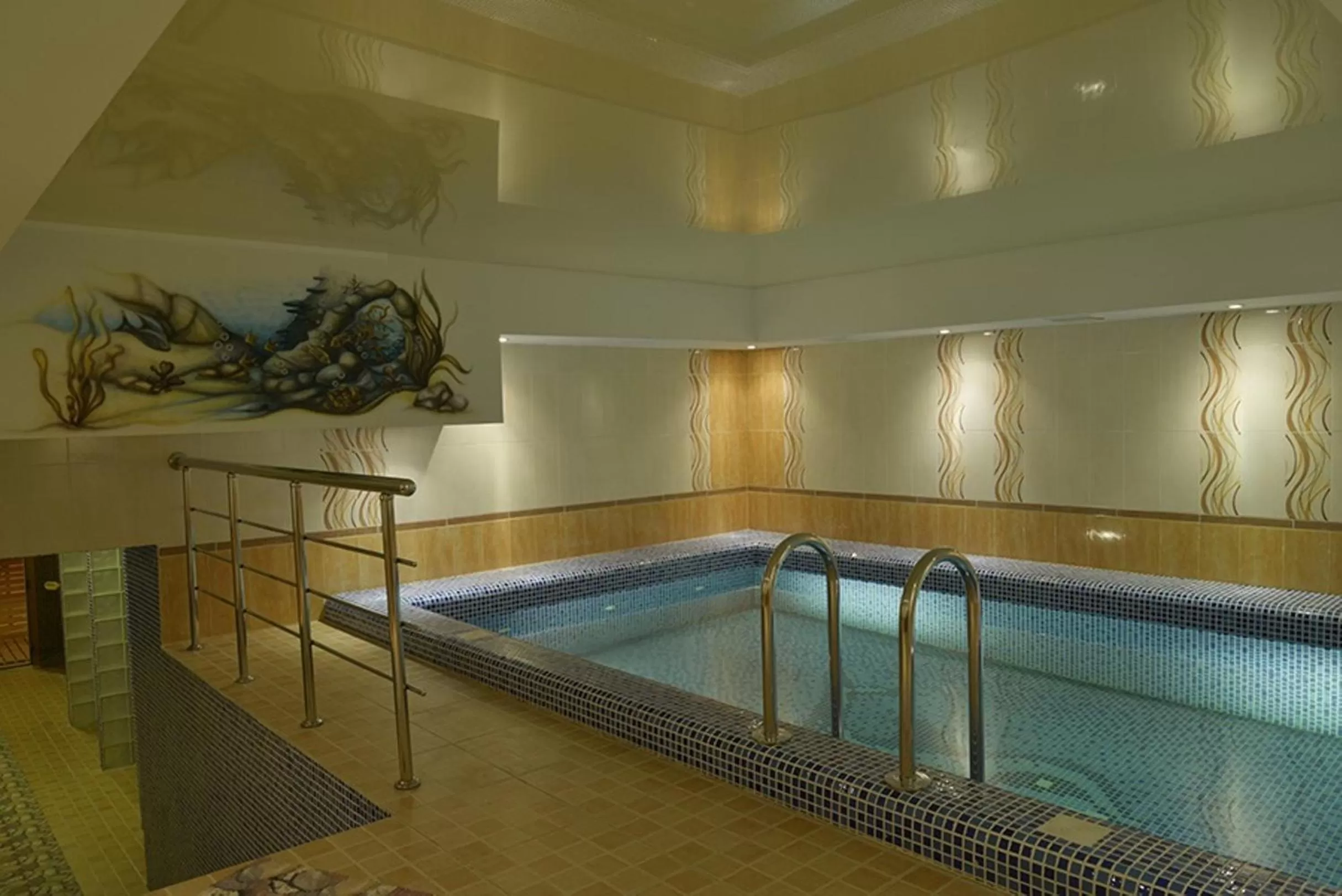 Sauna in Hotel Zumrat