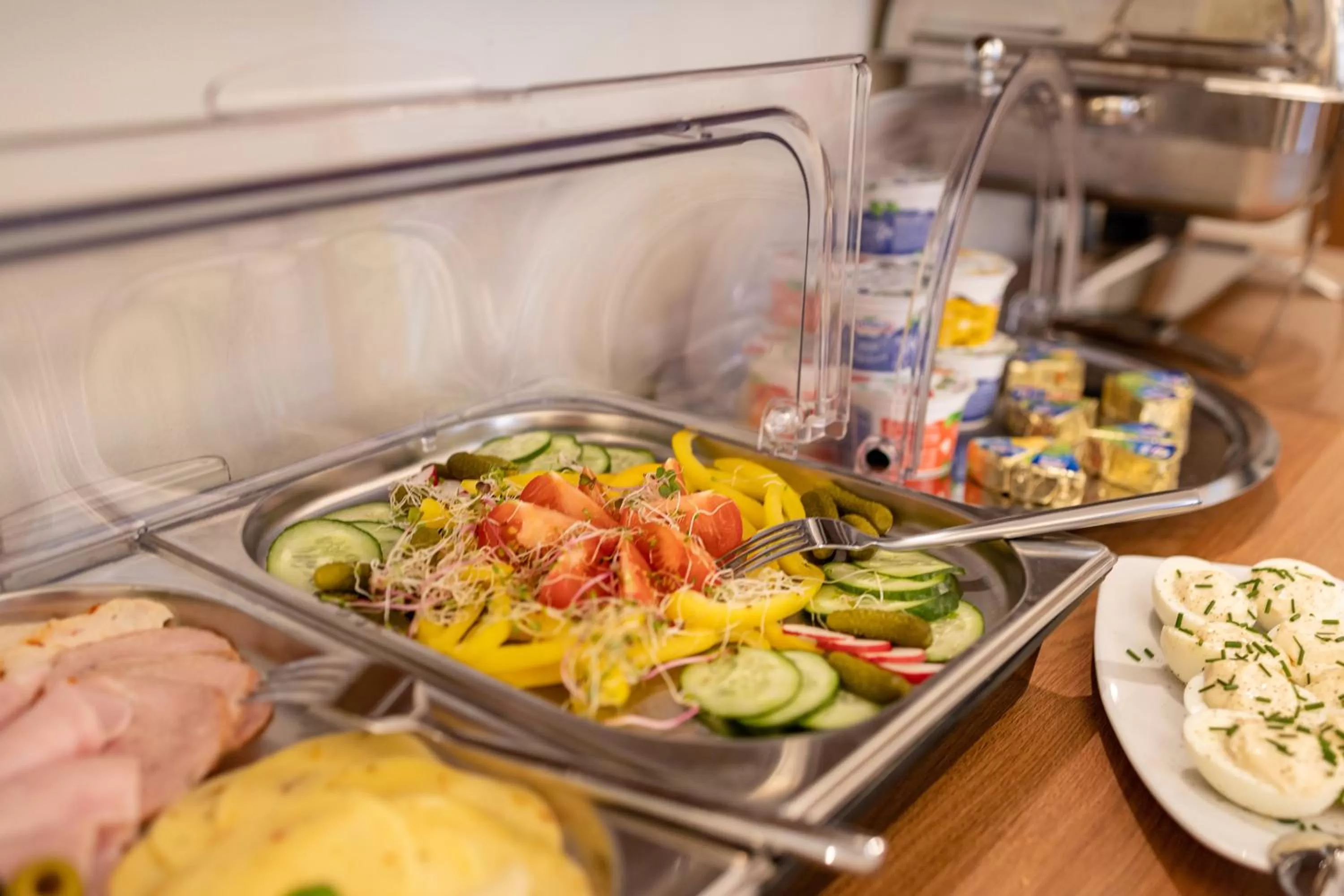 Breakfast in Portal House Apartments