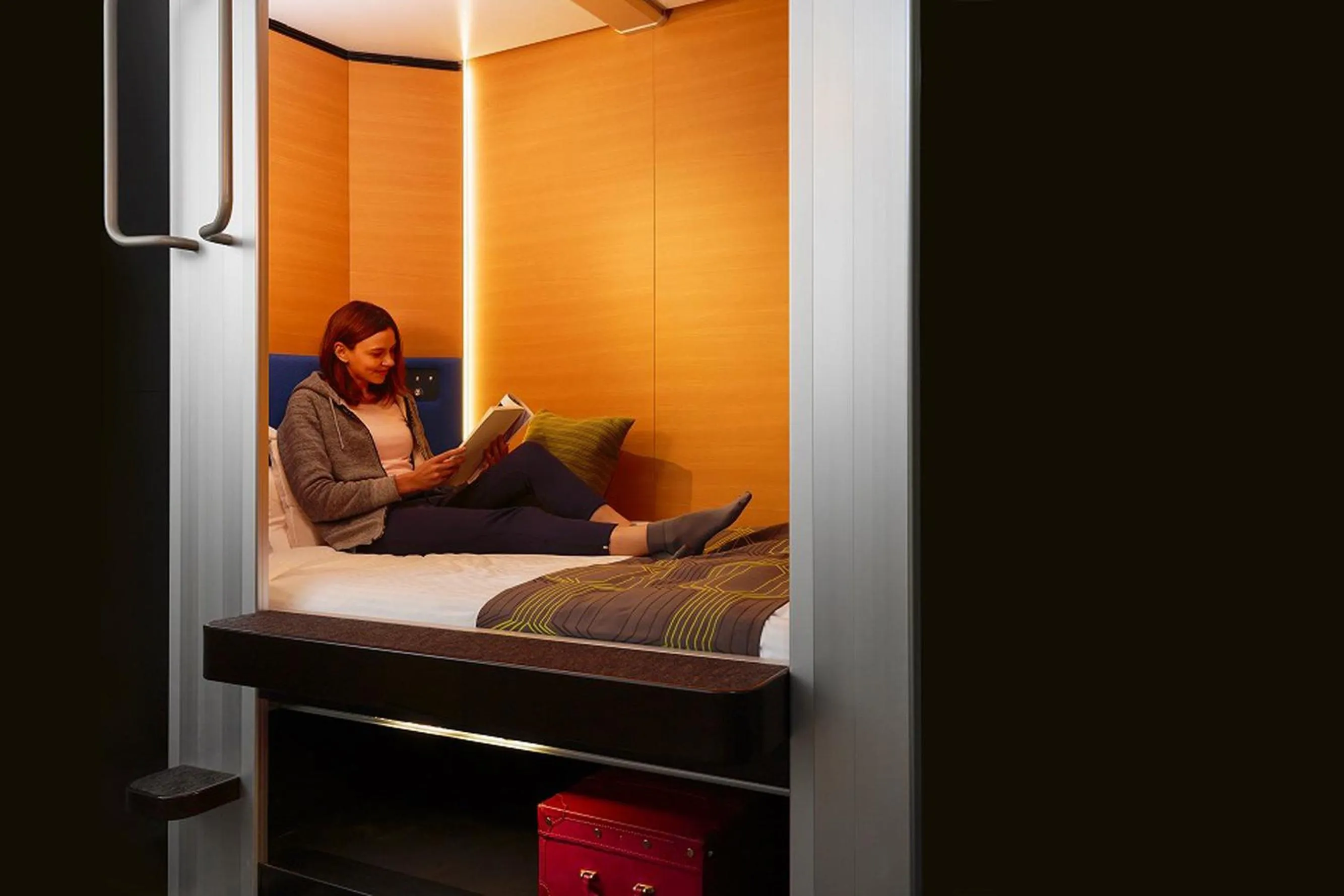 Photo of the whole room, Bed in MyCUBE by MYSTAYS Asakusa Kuramae