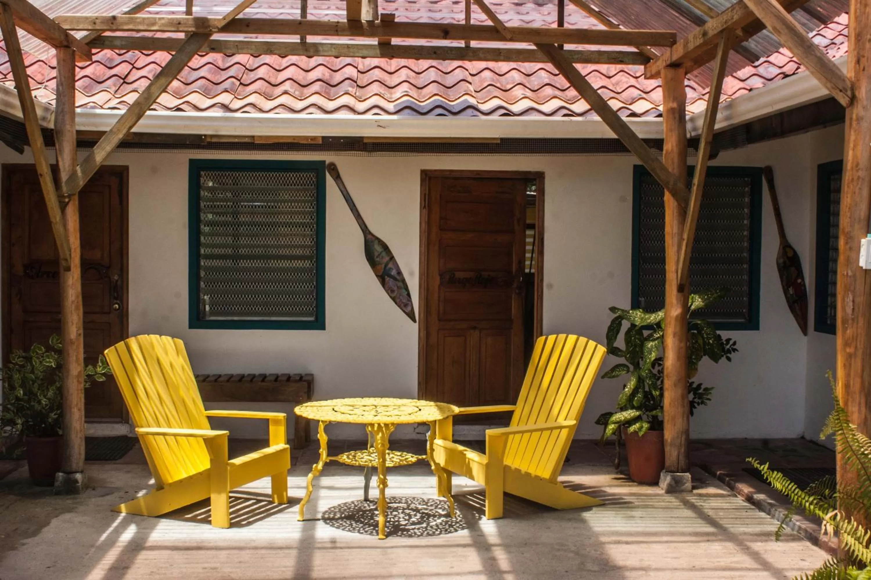 Patio in Doña Mara Gastro Hotel