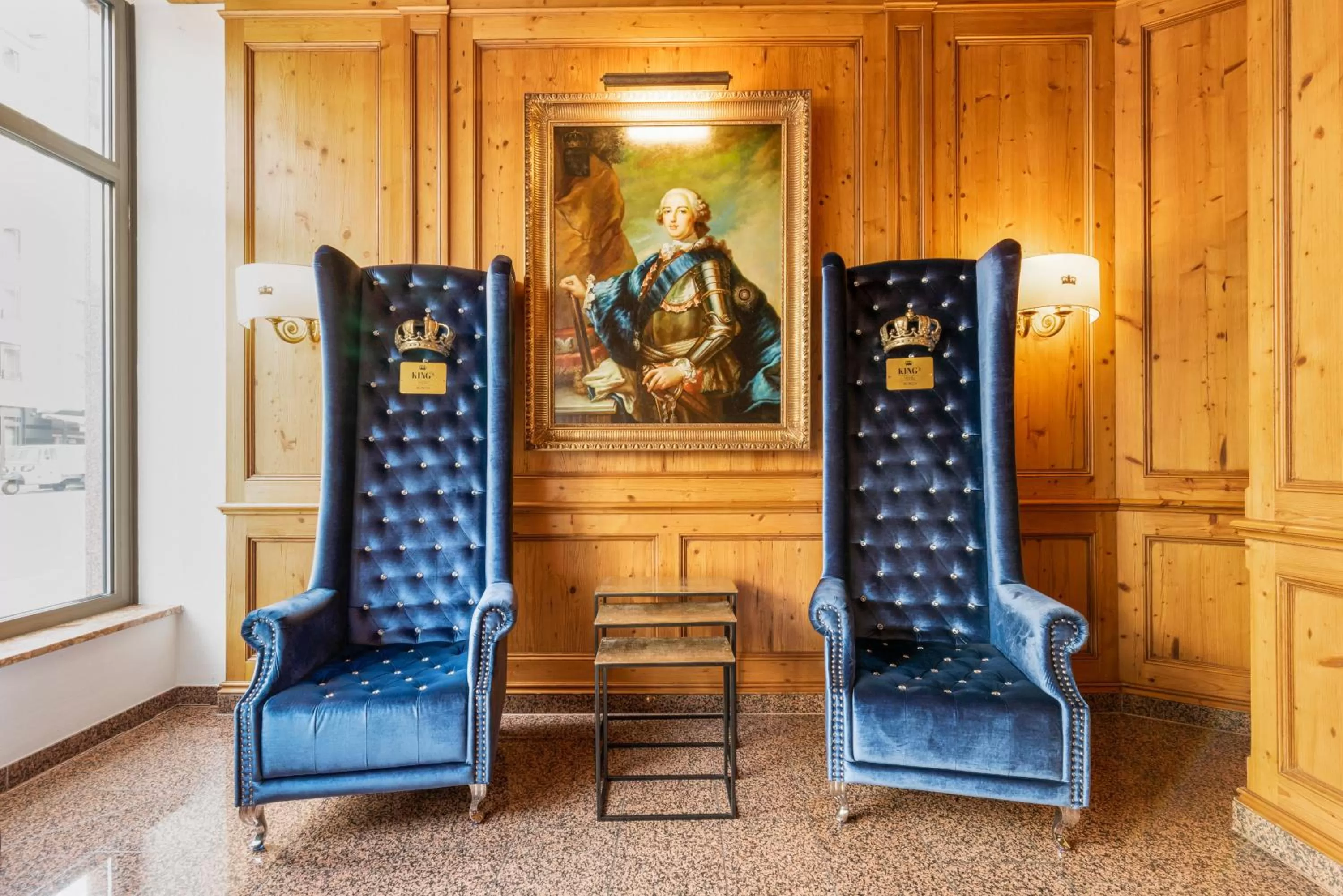 Lobby or reception in King's Hotel Center Superior