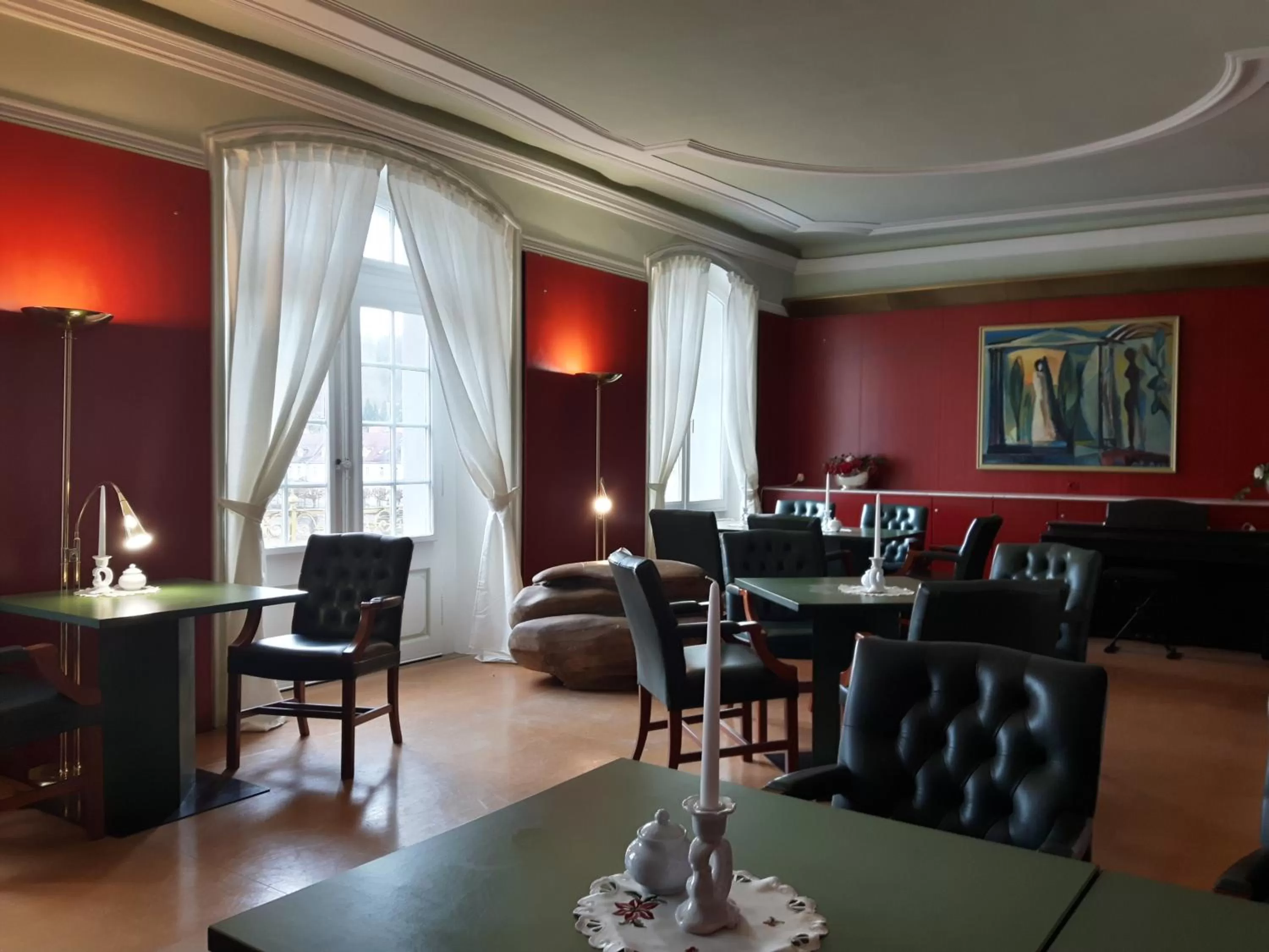 Lounge or bar in Historisches Hotel zum Schwan