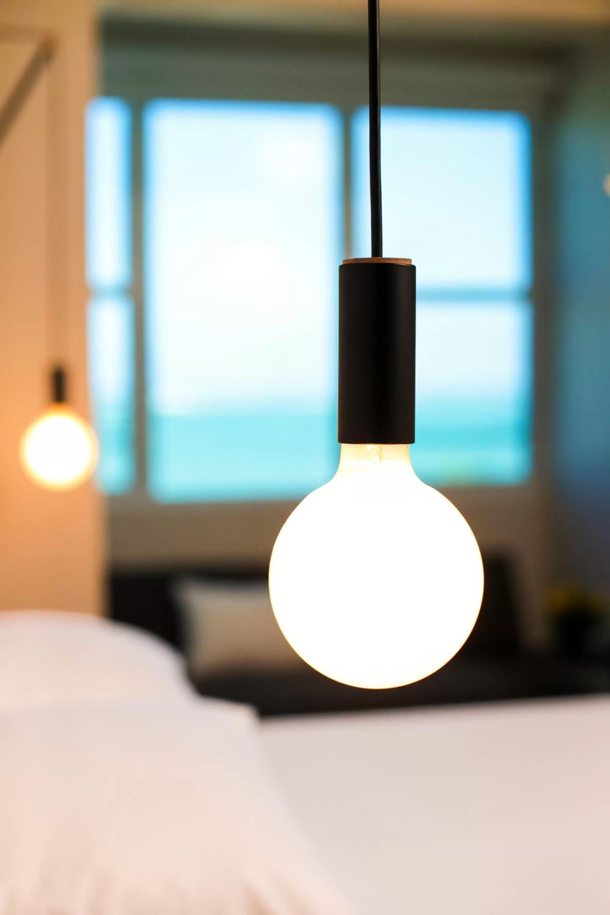 View (from property/room), Bed in The Tryst Beachfront Hotel