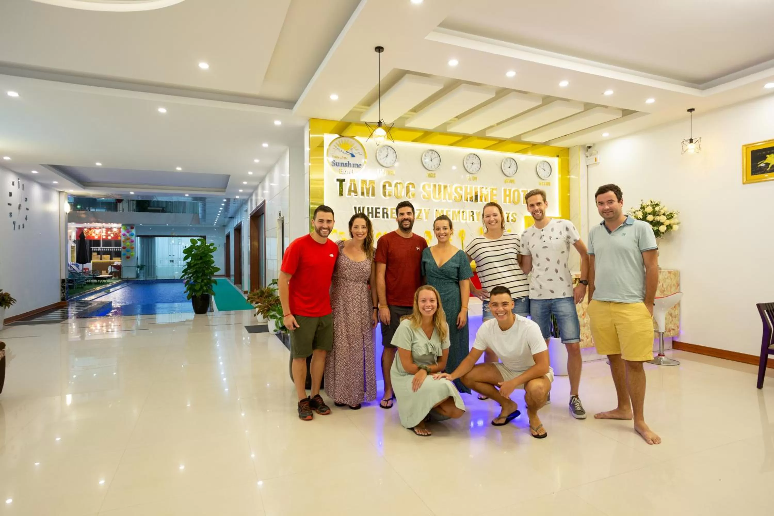 People in TAM COC SUNSHINE HOTEL