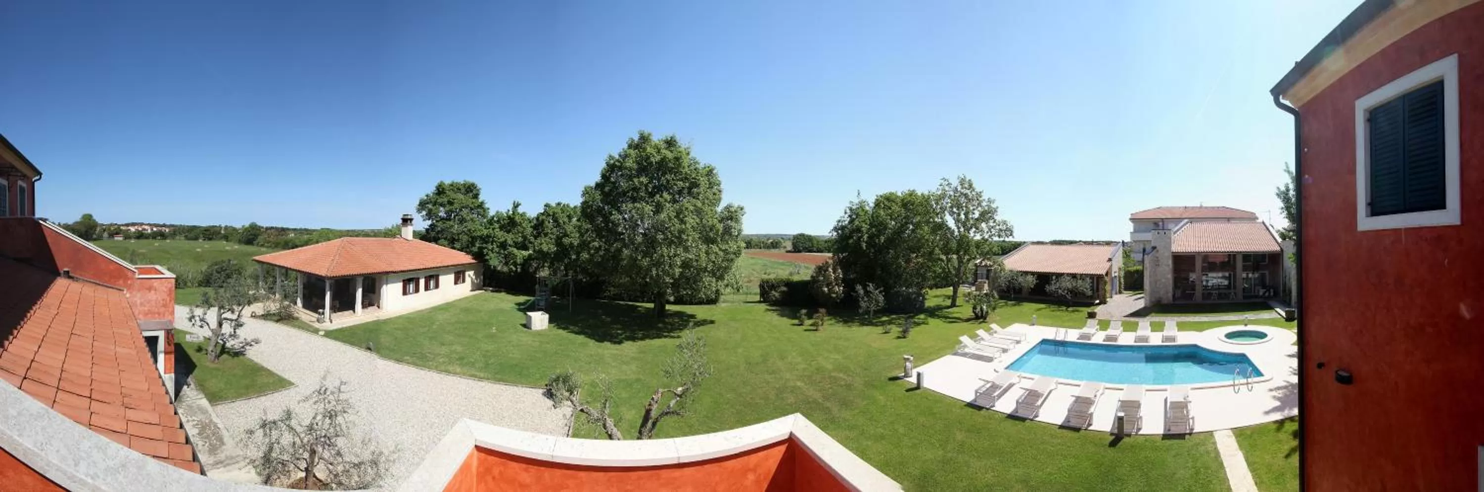 Garden view in Rooms Alla Beccaccia