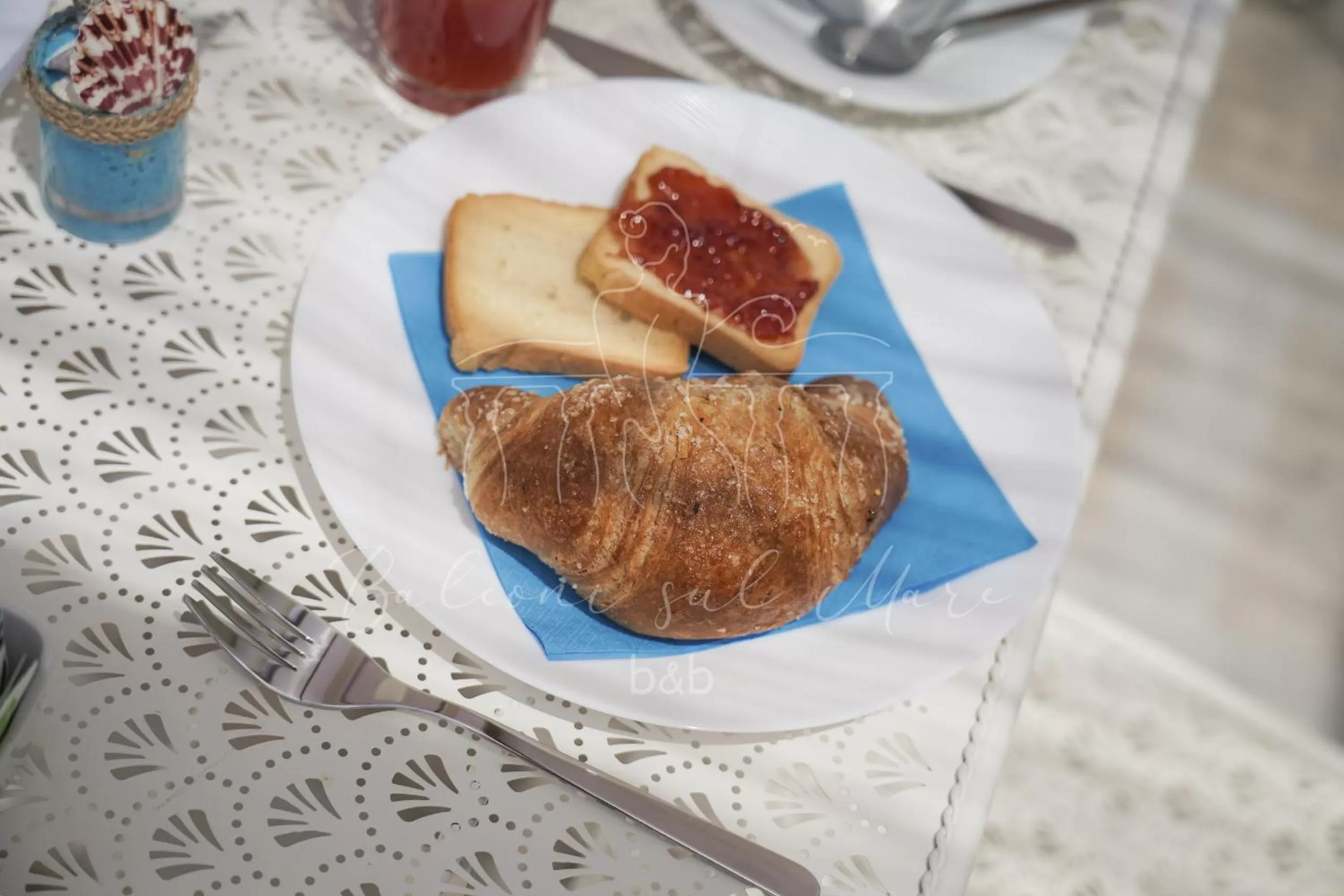 Food in Balconi sul mare