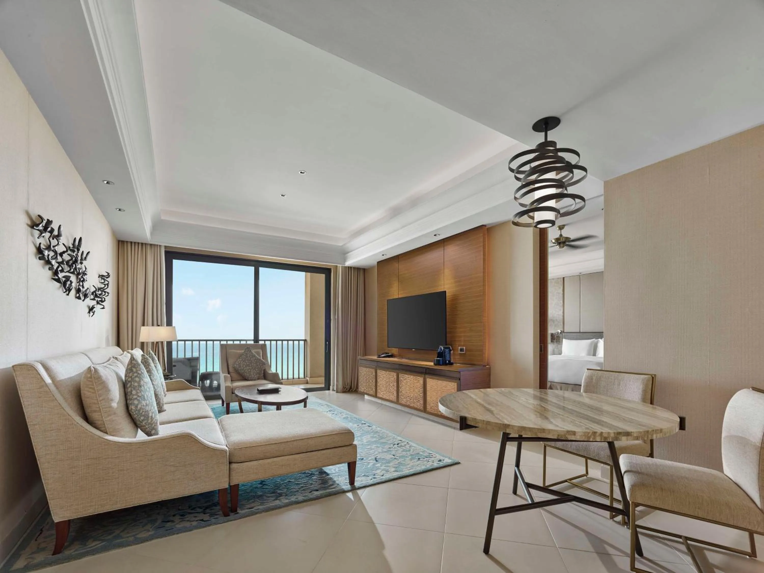 Photo of the whole room in Hilton Haikou Meilan - Beachfront Hotel