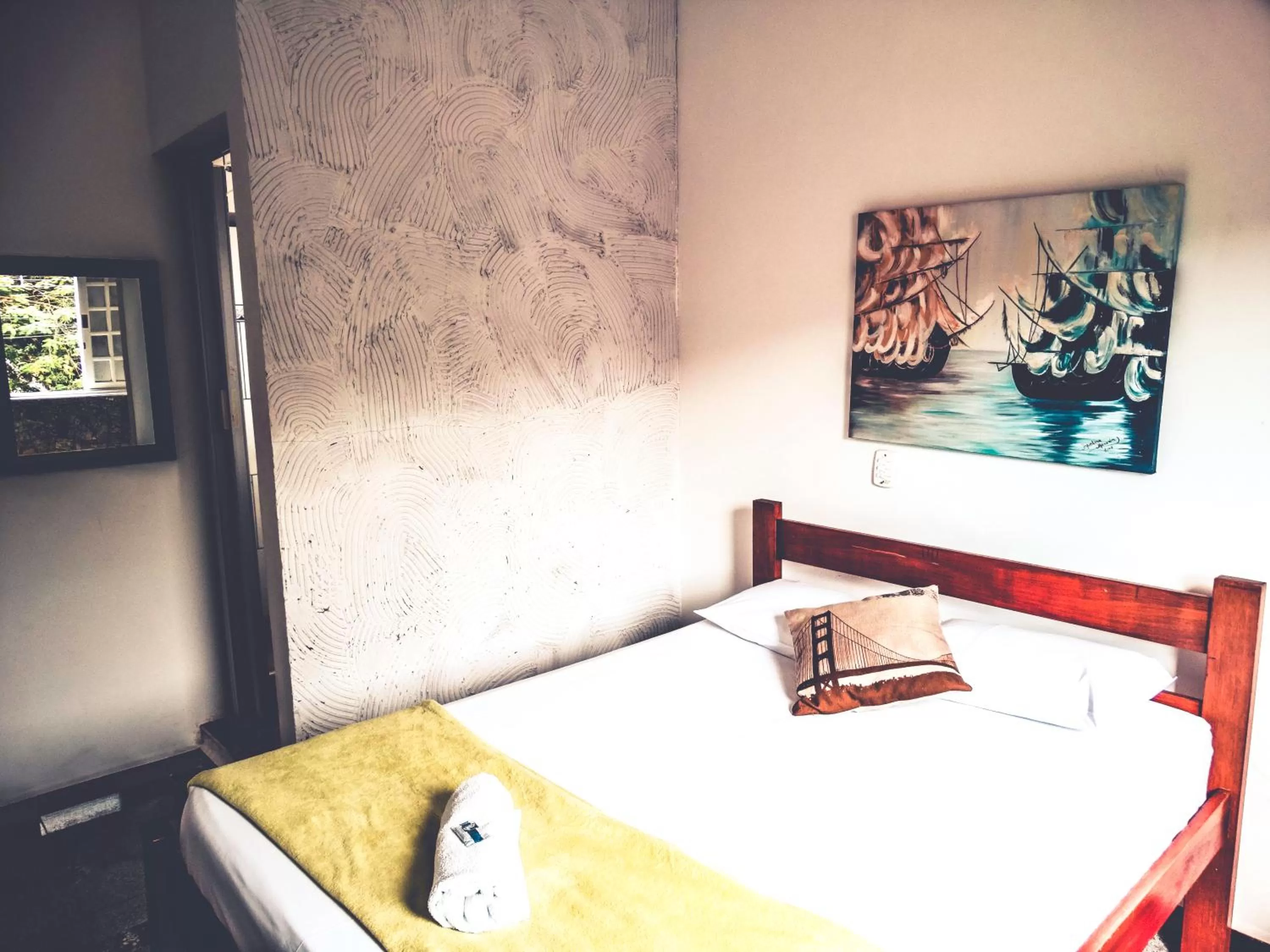 Bed in Maranim Plaza Hotel