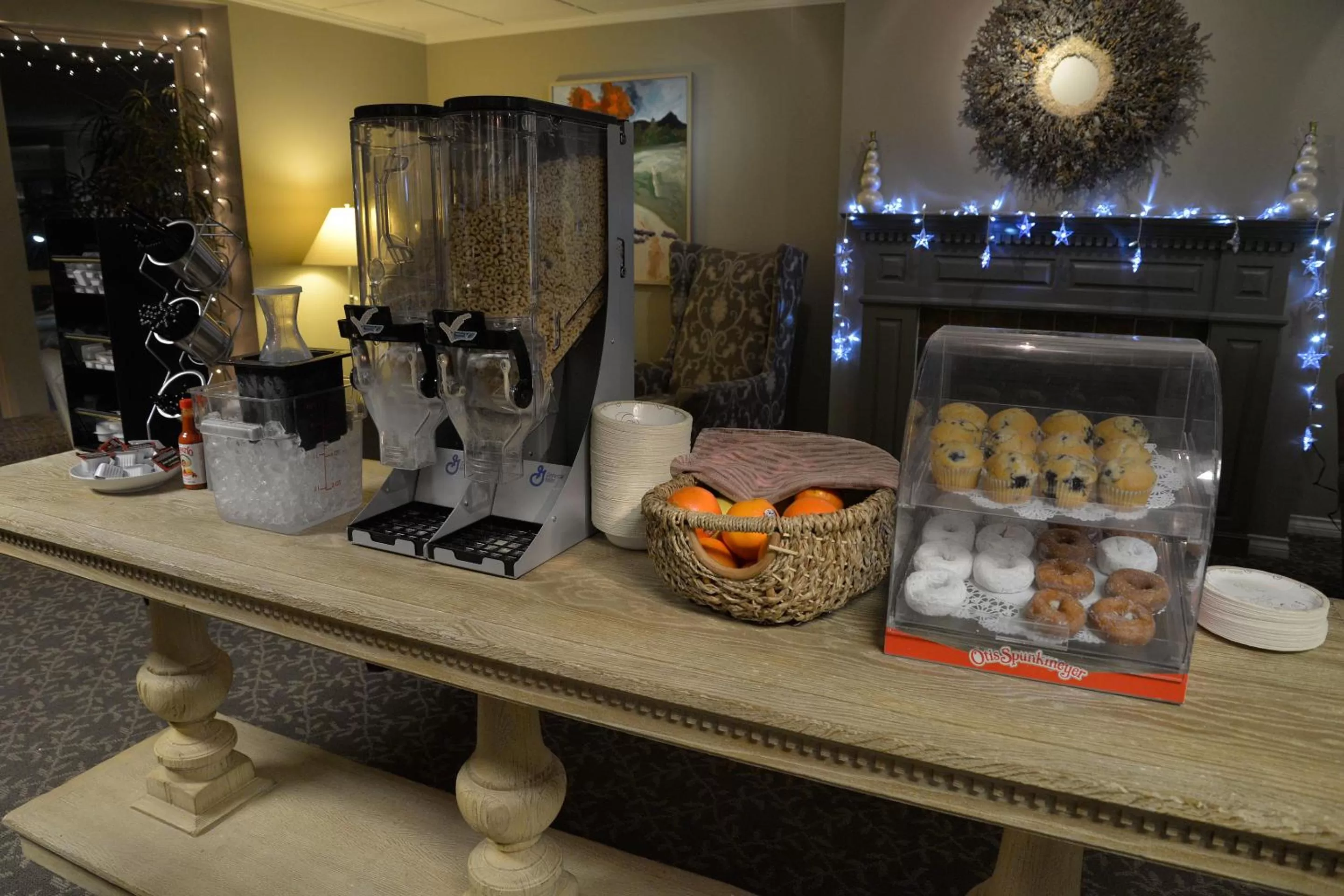 Continental breakfast in The Madison Inn