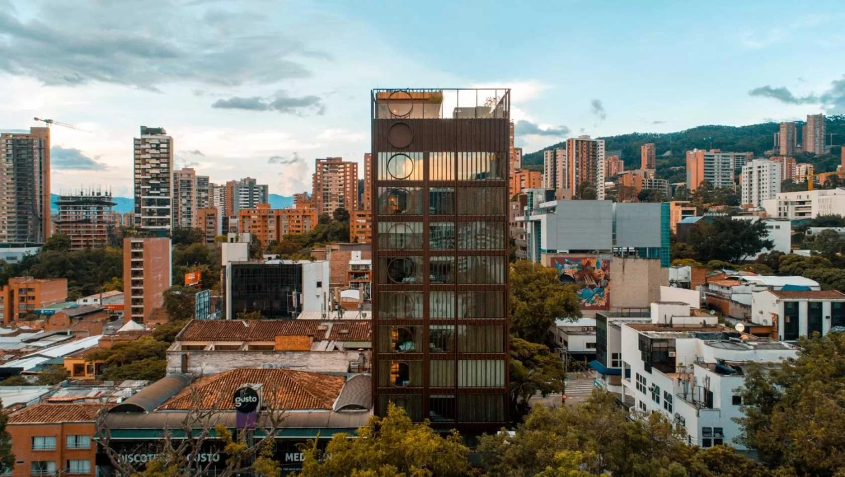Bird's eye view in Hotel Marquee Medellín