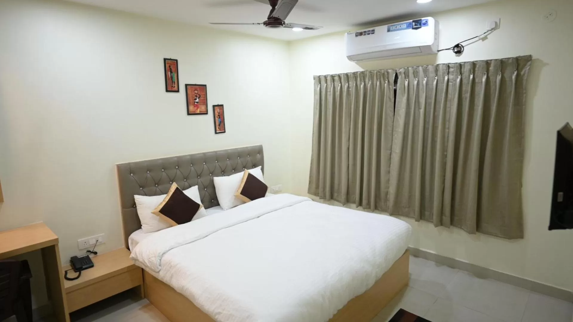 Bed in Hotel Green Apple