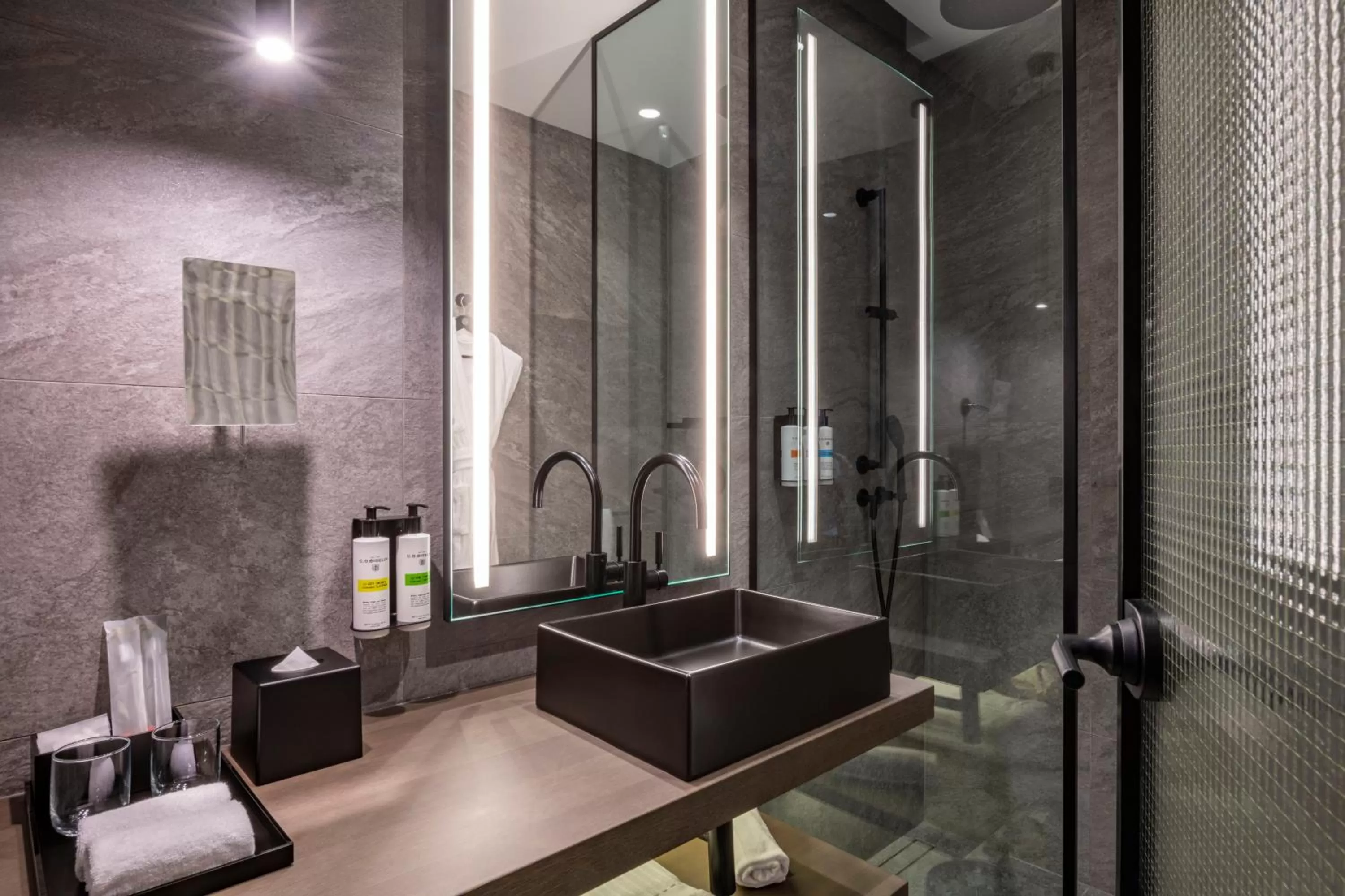 Bathroom in Pullman Tbilisi Axis Towers