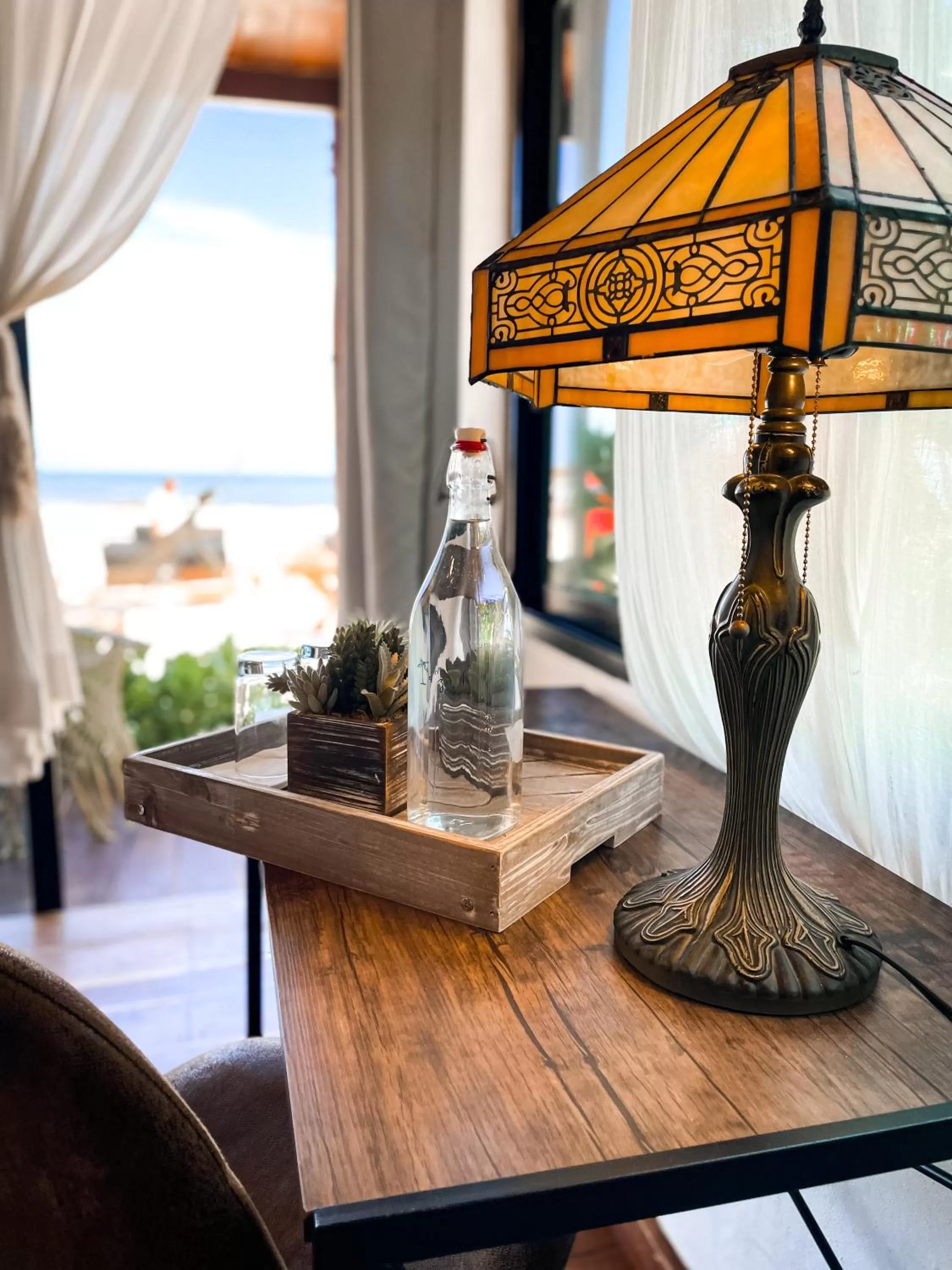 Decorative detail in Hotelito Azul