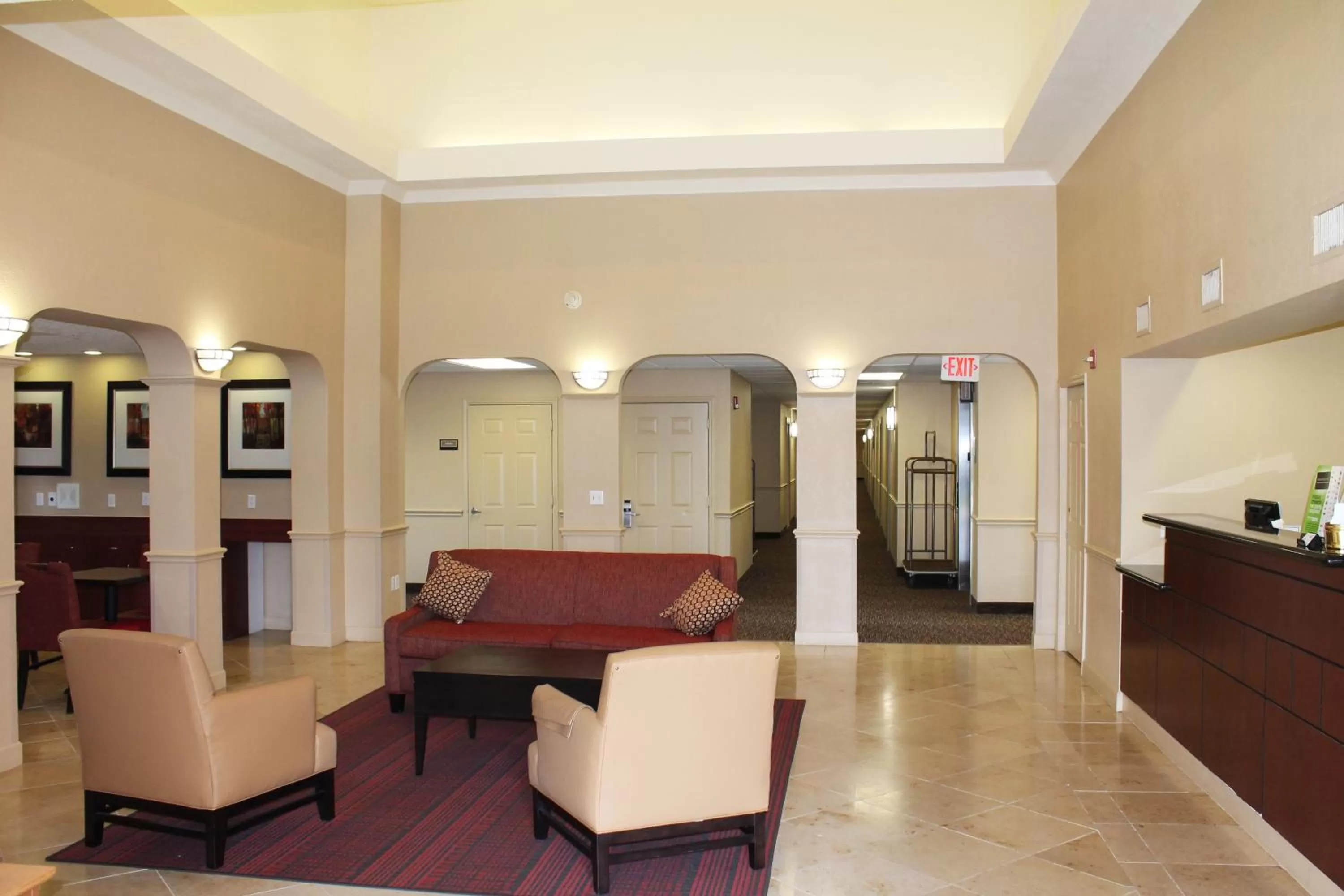 Lobby or reception in Extended Stay America Suites - Houston - Katy Freeway - Energy Corridor