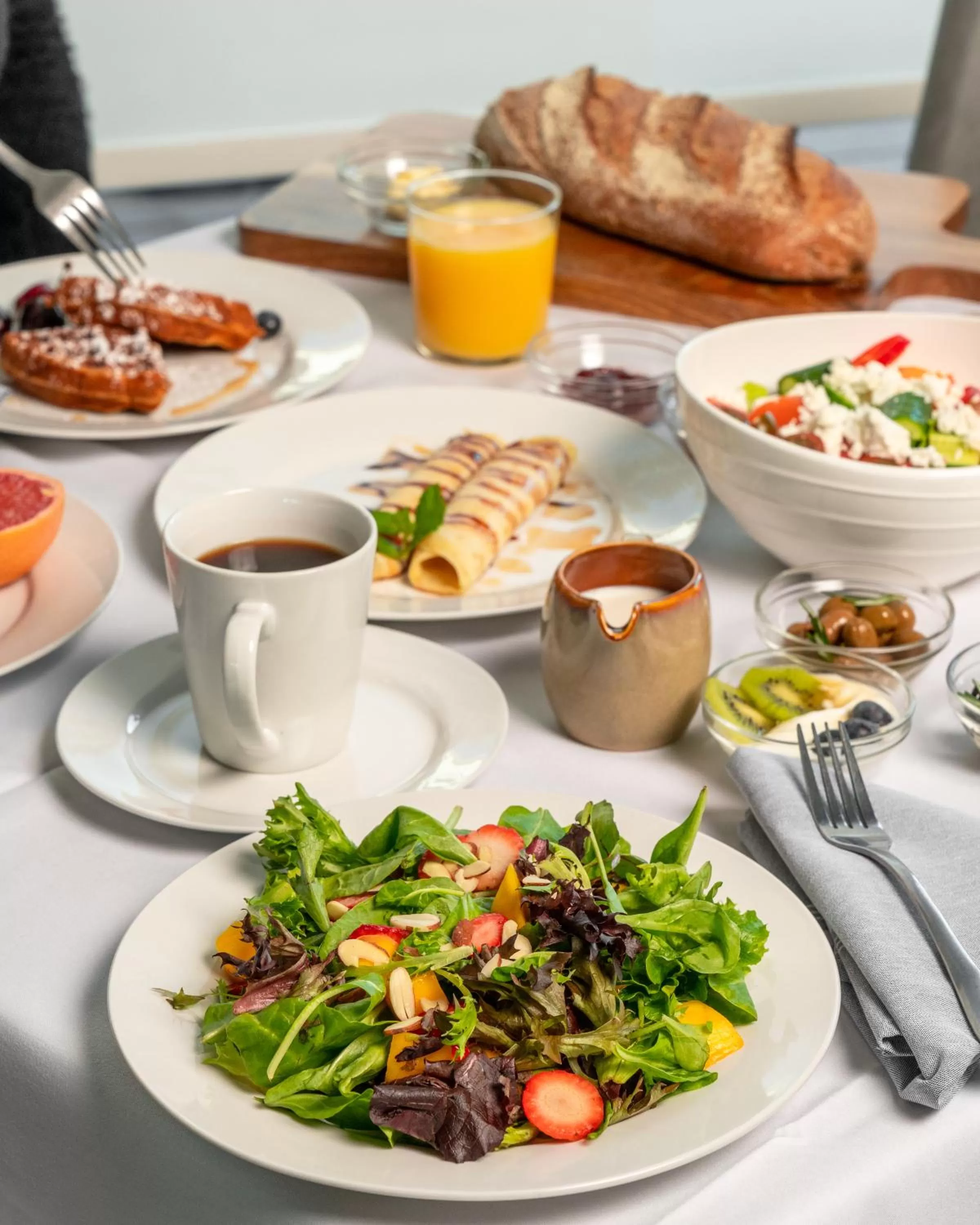 Food and drinks in The Altair Bay Harbor Hotel