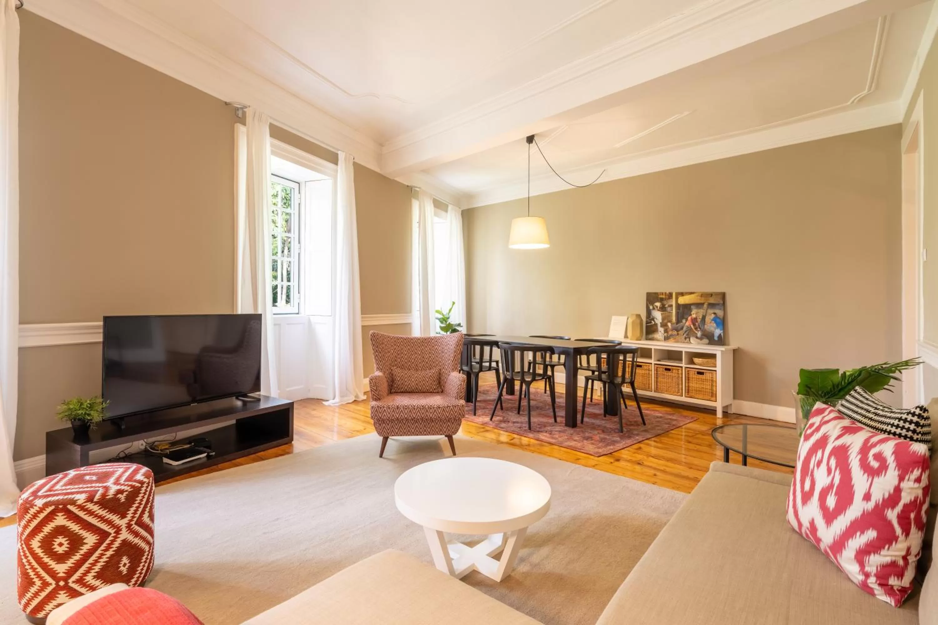 Living room in The Wine Lodges by An Island Apart