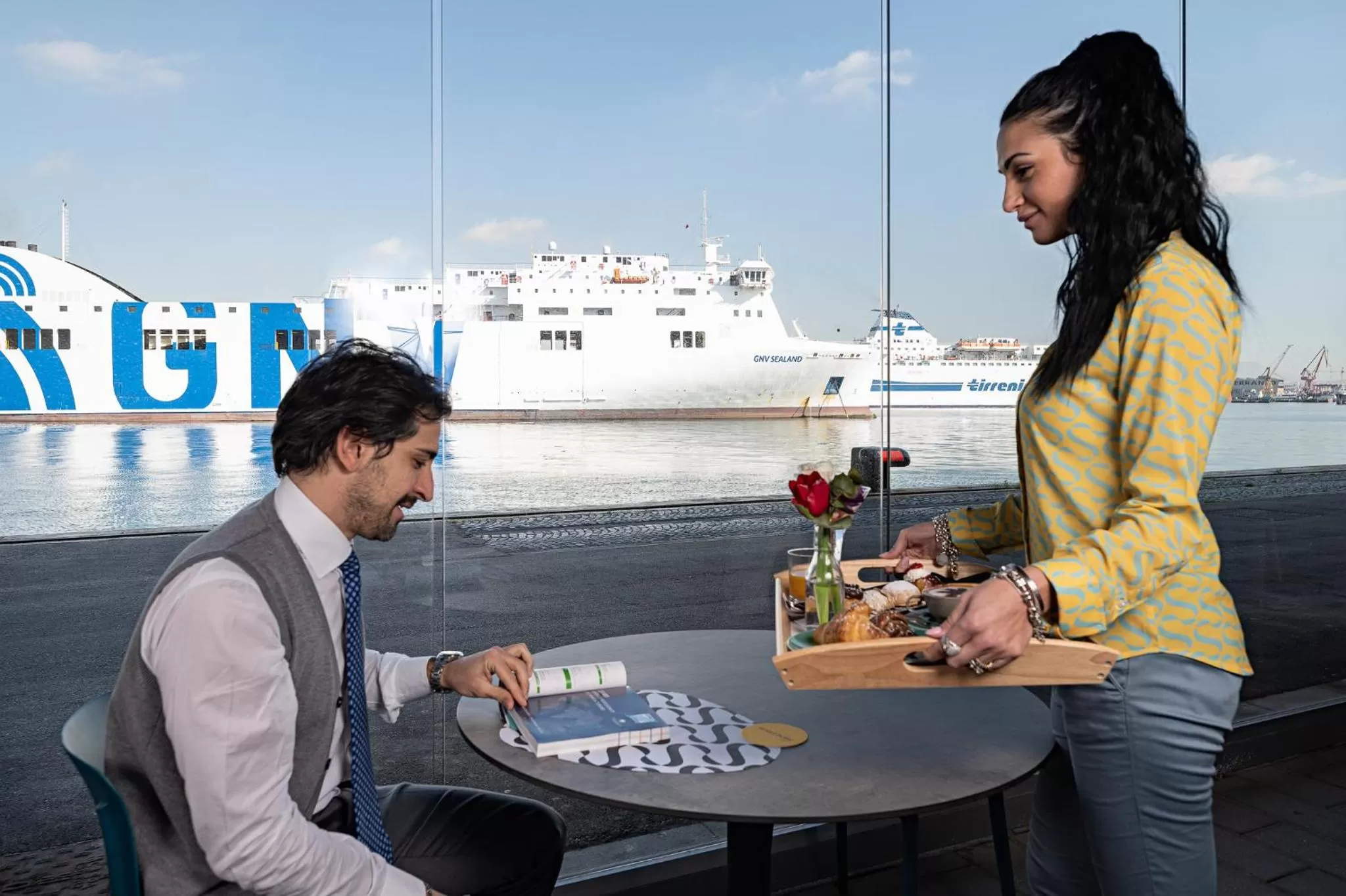 People in Smart Hotel Napoli