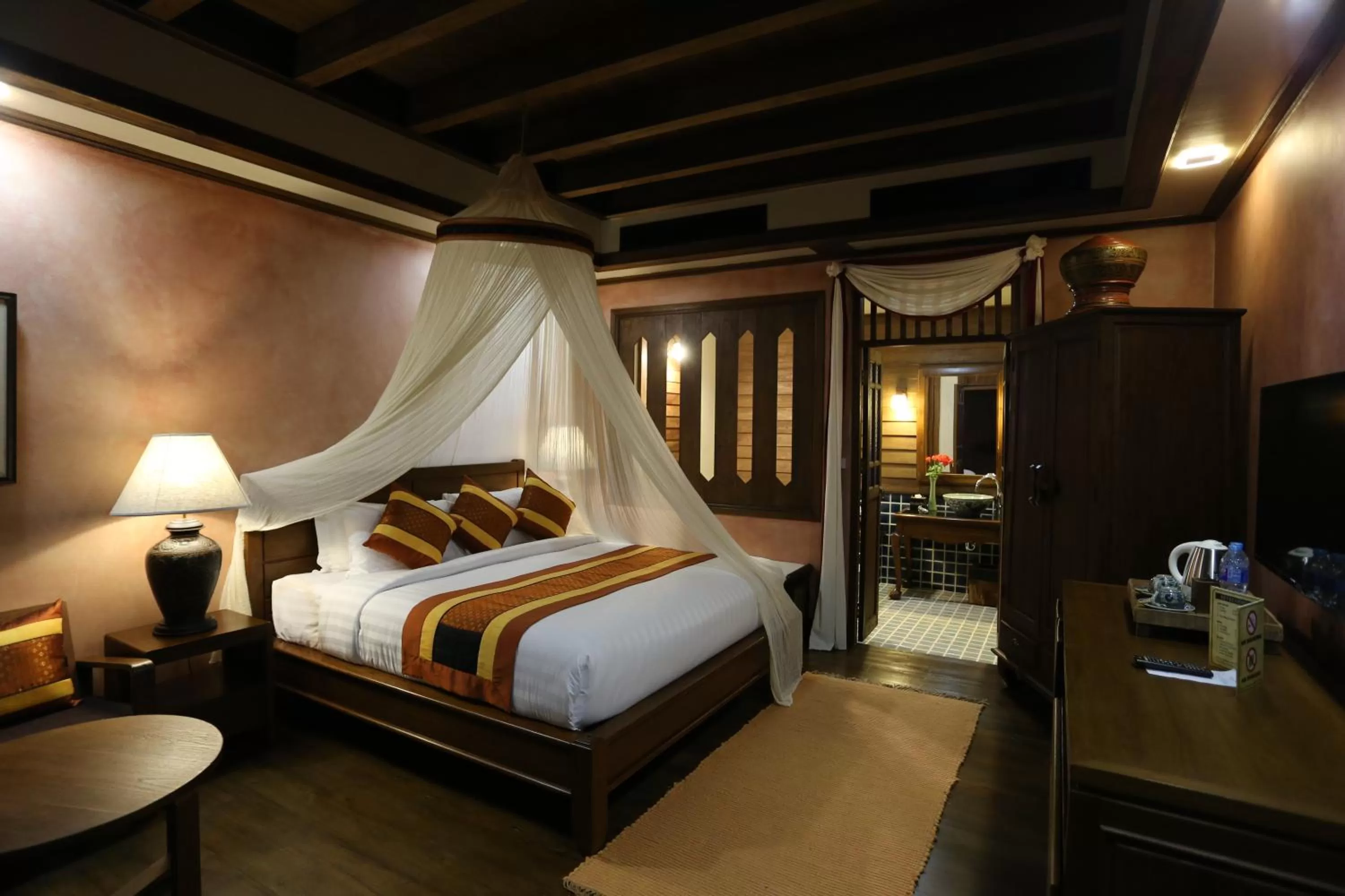 Bedroom, Bed in Amata Lanna Village อมตะล้านนาวิลเลจ