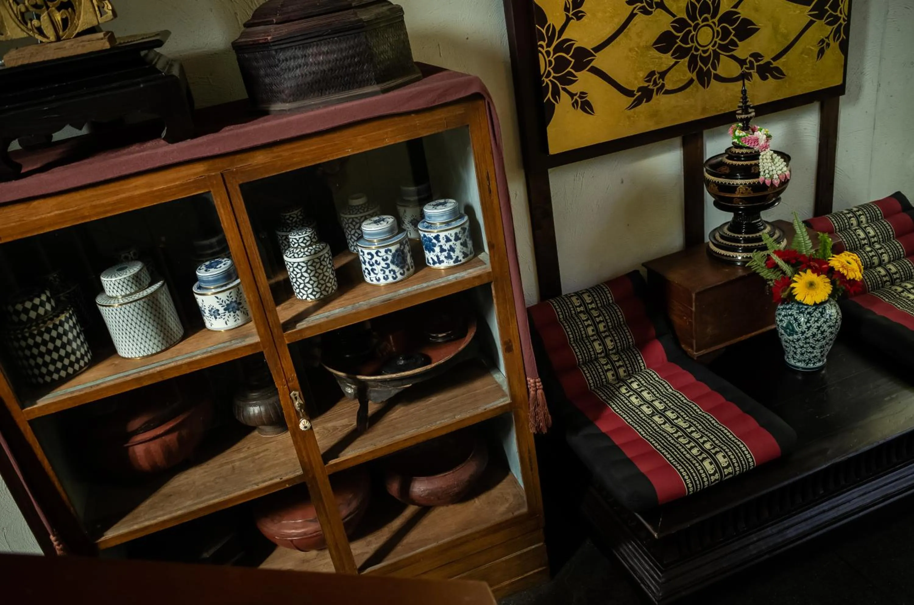 Seating area in The Twenty Lodge