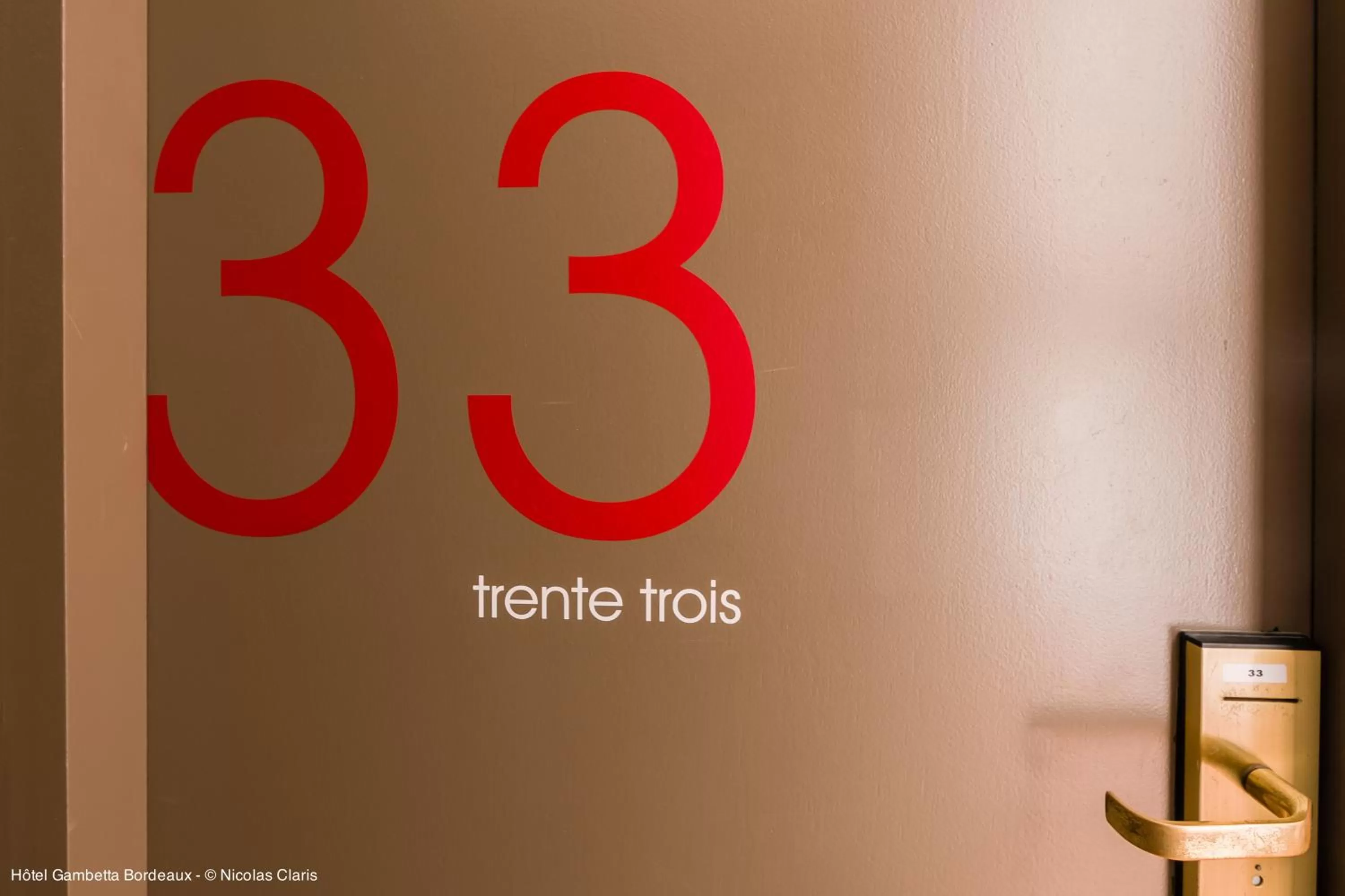 Bathroom in Hotel Gambetta