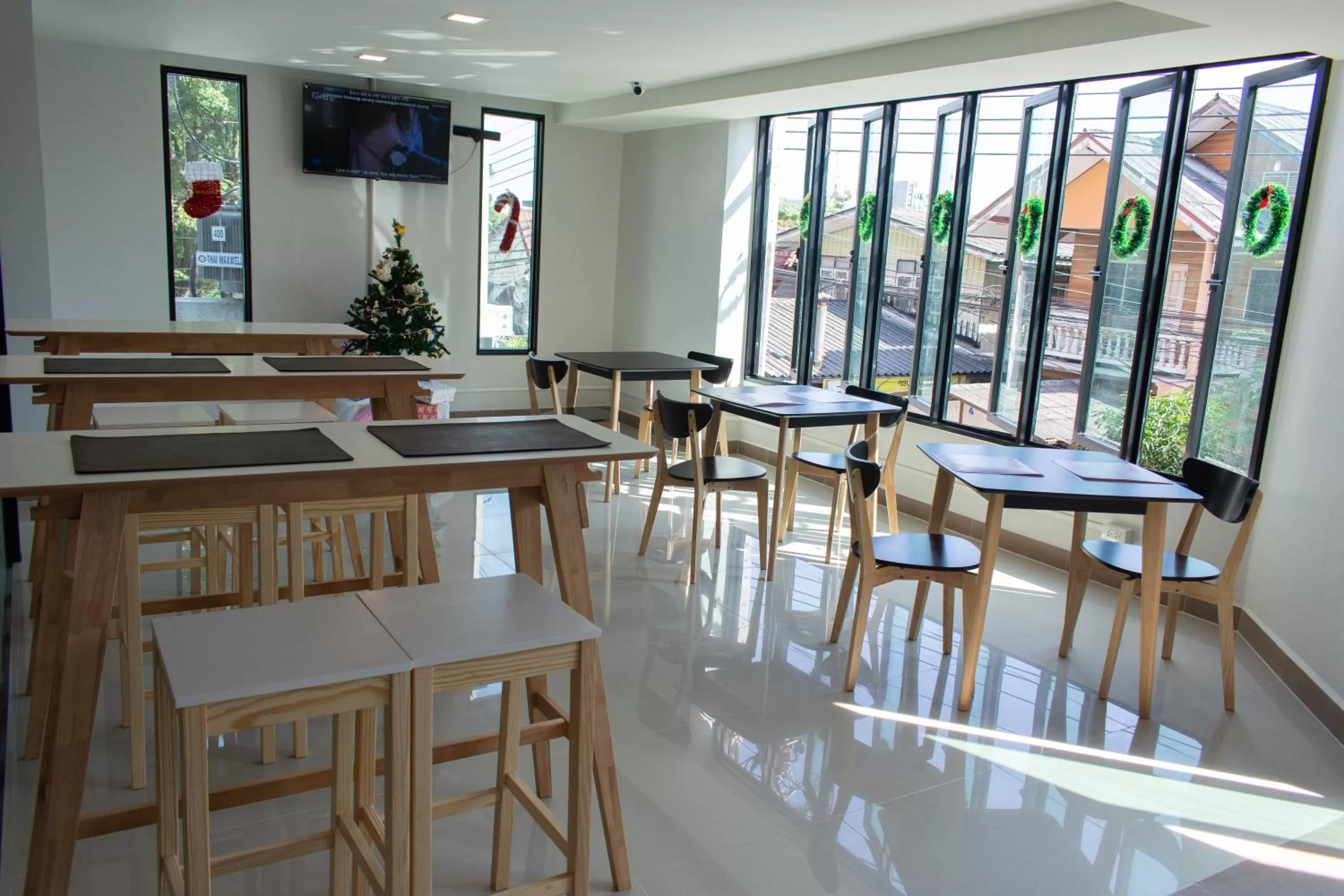 Restaurant/places to eat in โรงแรมดับเบิ้ลดี ปากเกร็ด Double D hotel