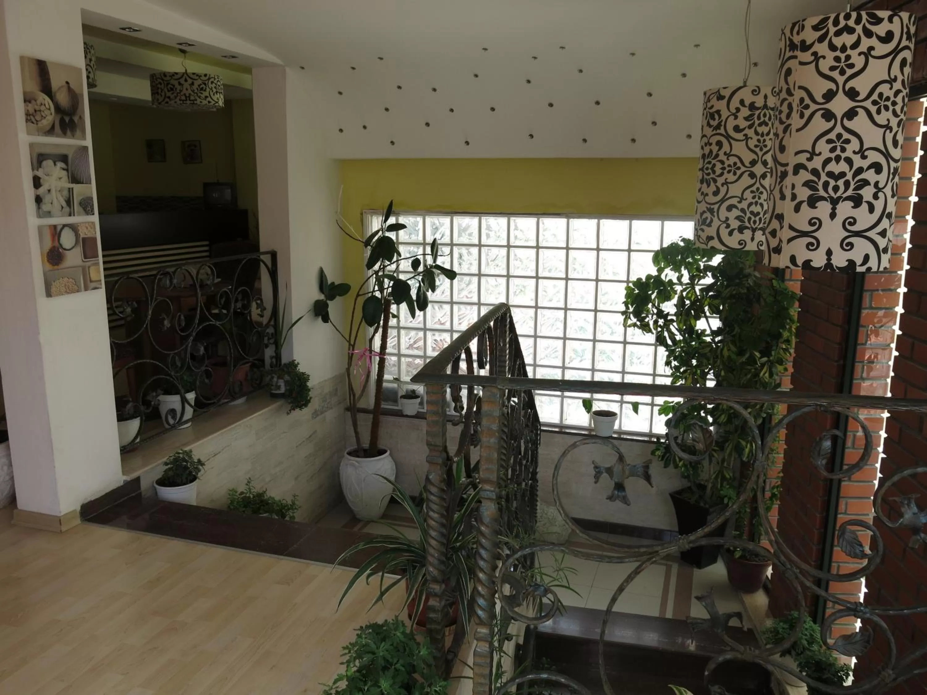 Decorative detail in Hotel Lido