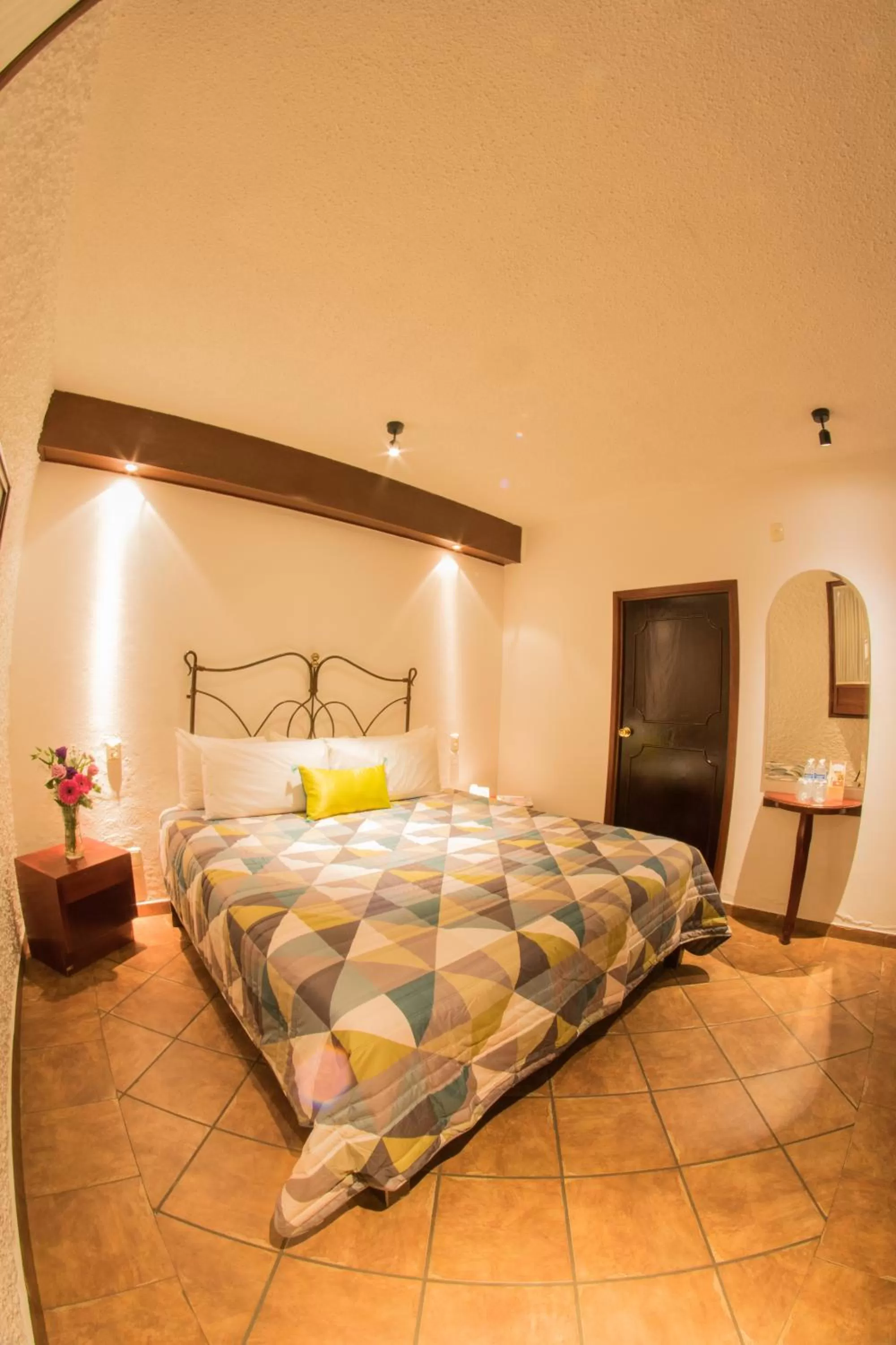 Bed in Hotel Mesón de los Remedios