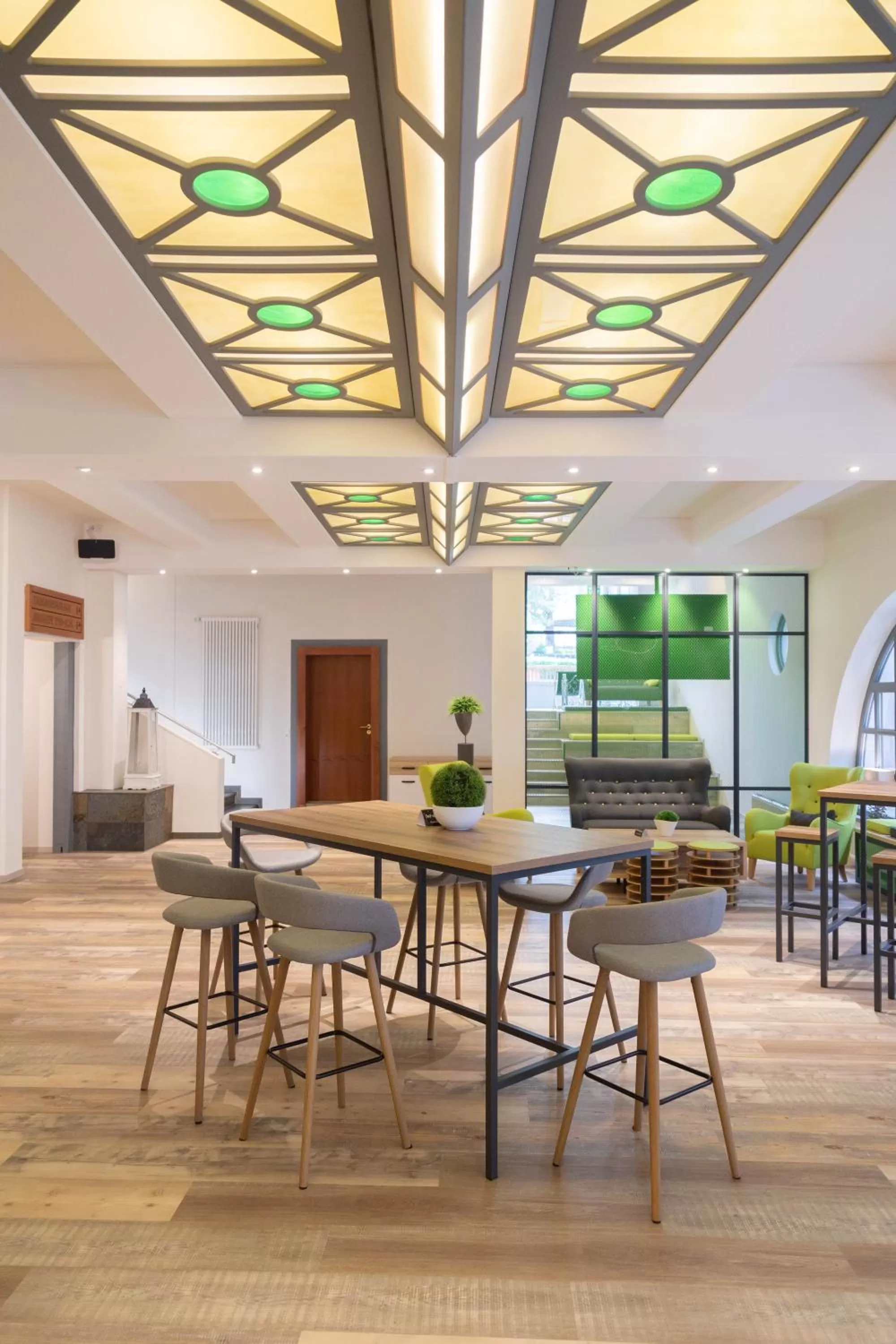 Lobby or reception in Das Ebertor - Hotel & Hostel