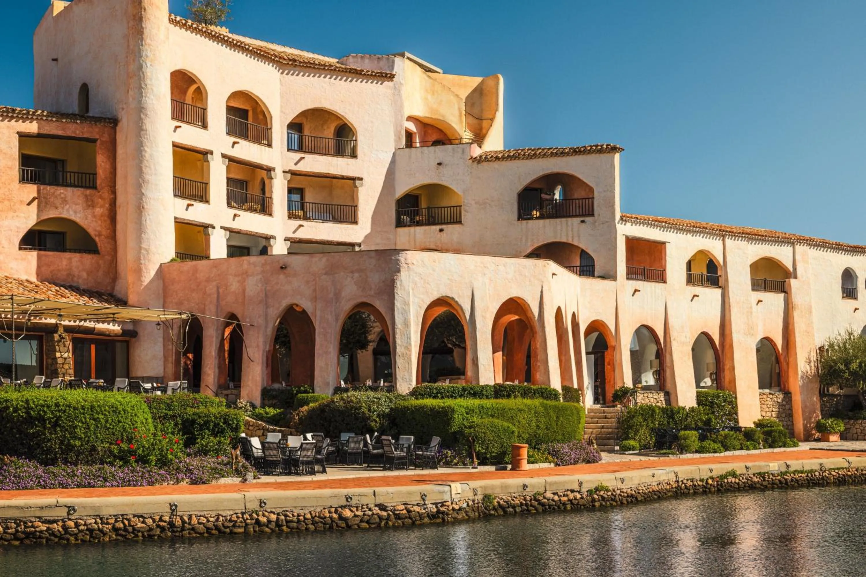 Property building in Hotel Cala di Volpe, a Luxury Collection Hotel, Costa Smeralda