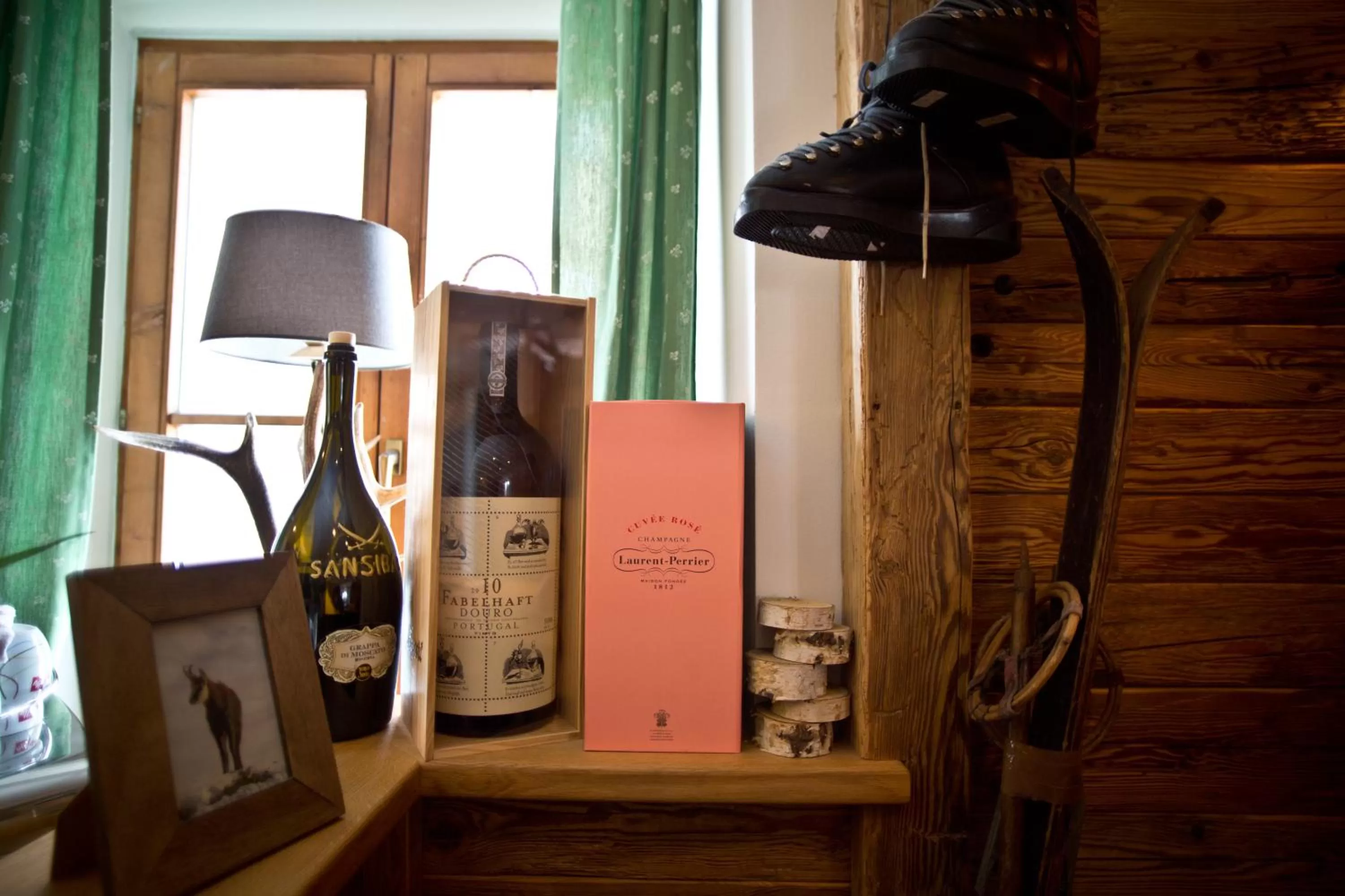 Decorative detail in Hotel Gamshof