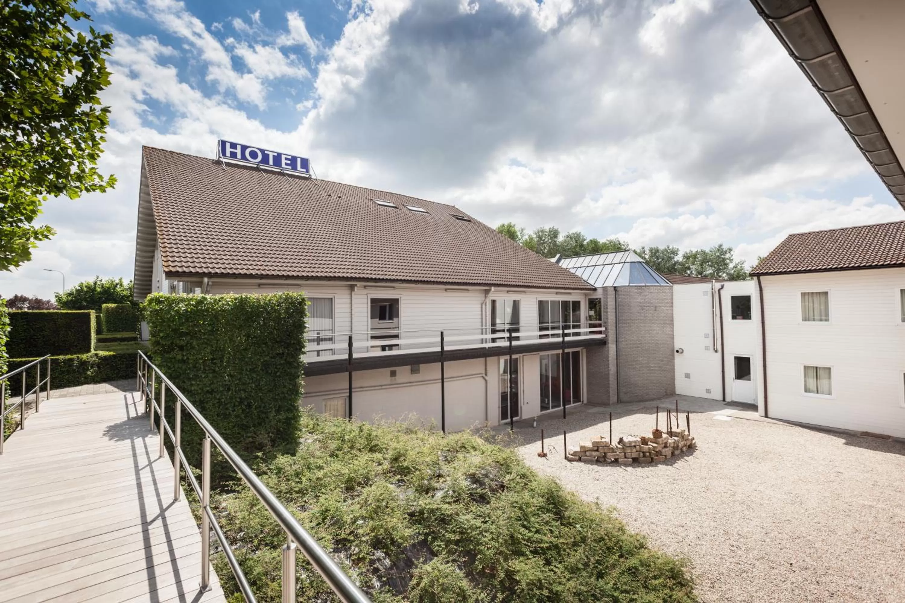 Balcony/Terrace in Flanders Lodge Hotel