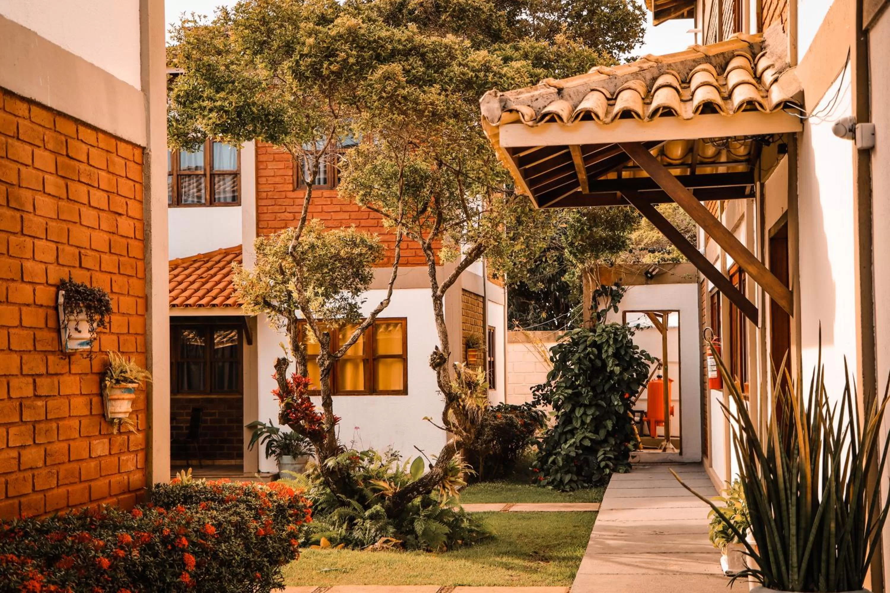 Garden in Pousada e Chale Porto Paraiso