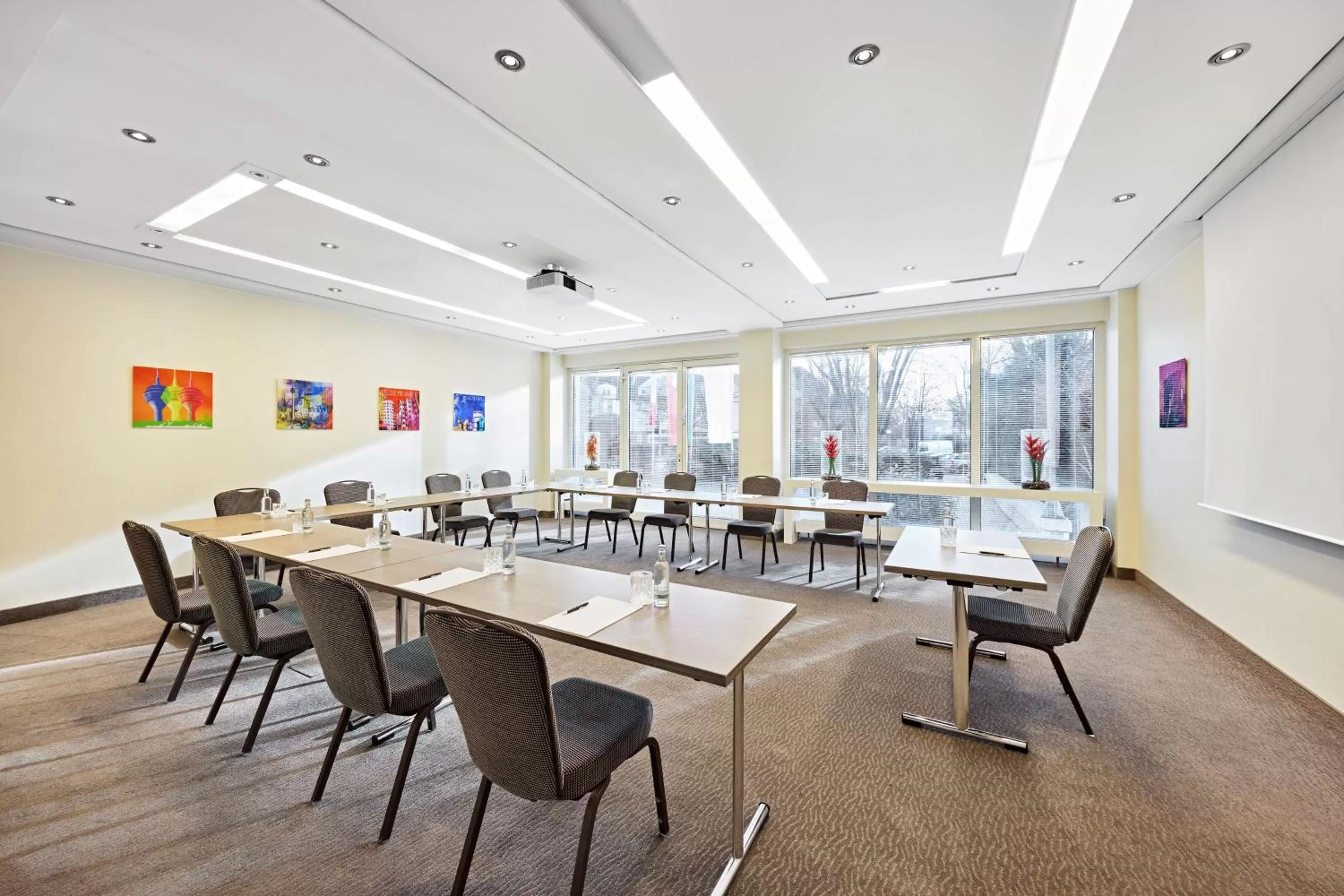Meeting/conference room in Lindner Hotel Dusseldorf Airport, part of JdV by Hyatt