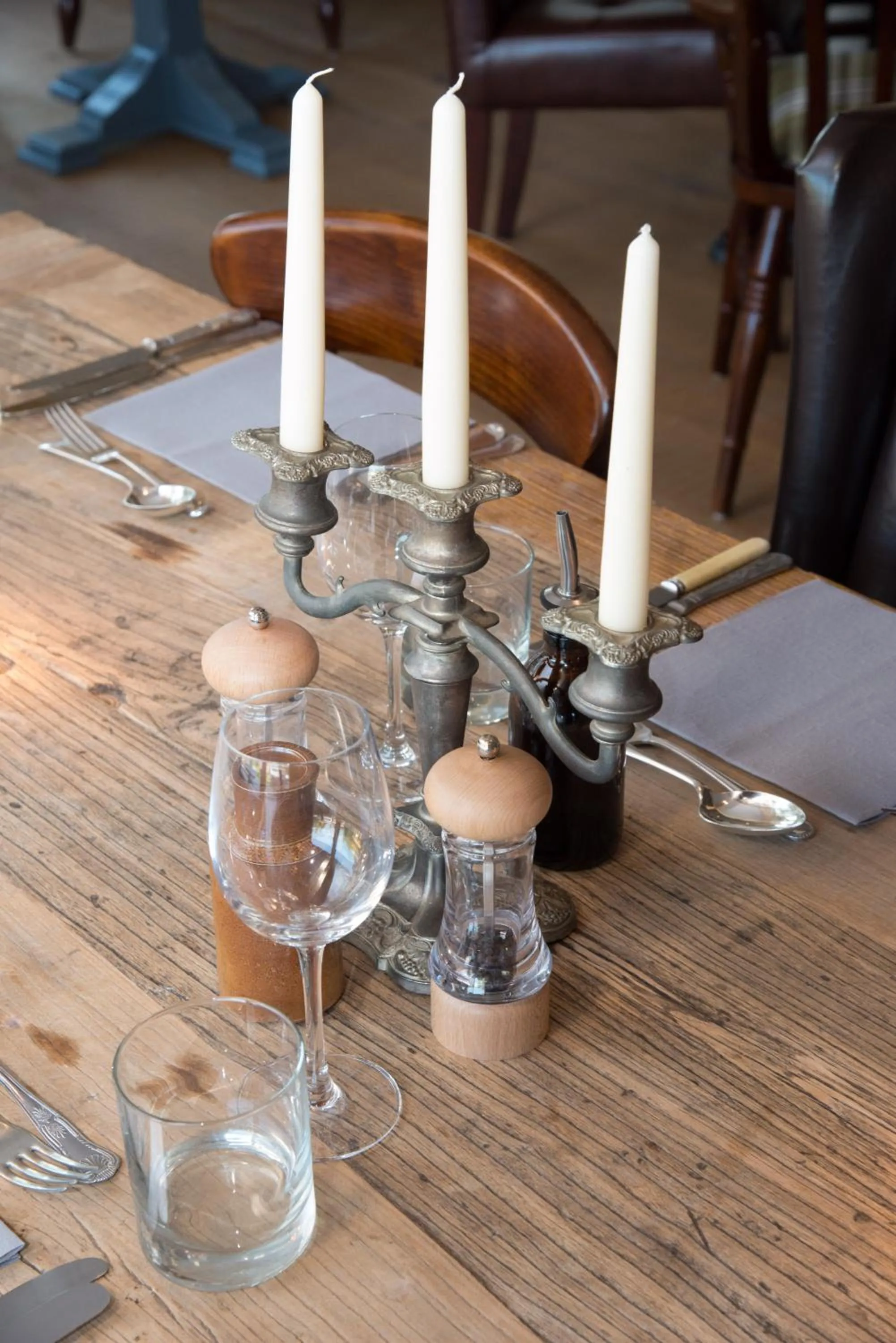 Dining area in The Swan Inn