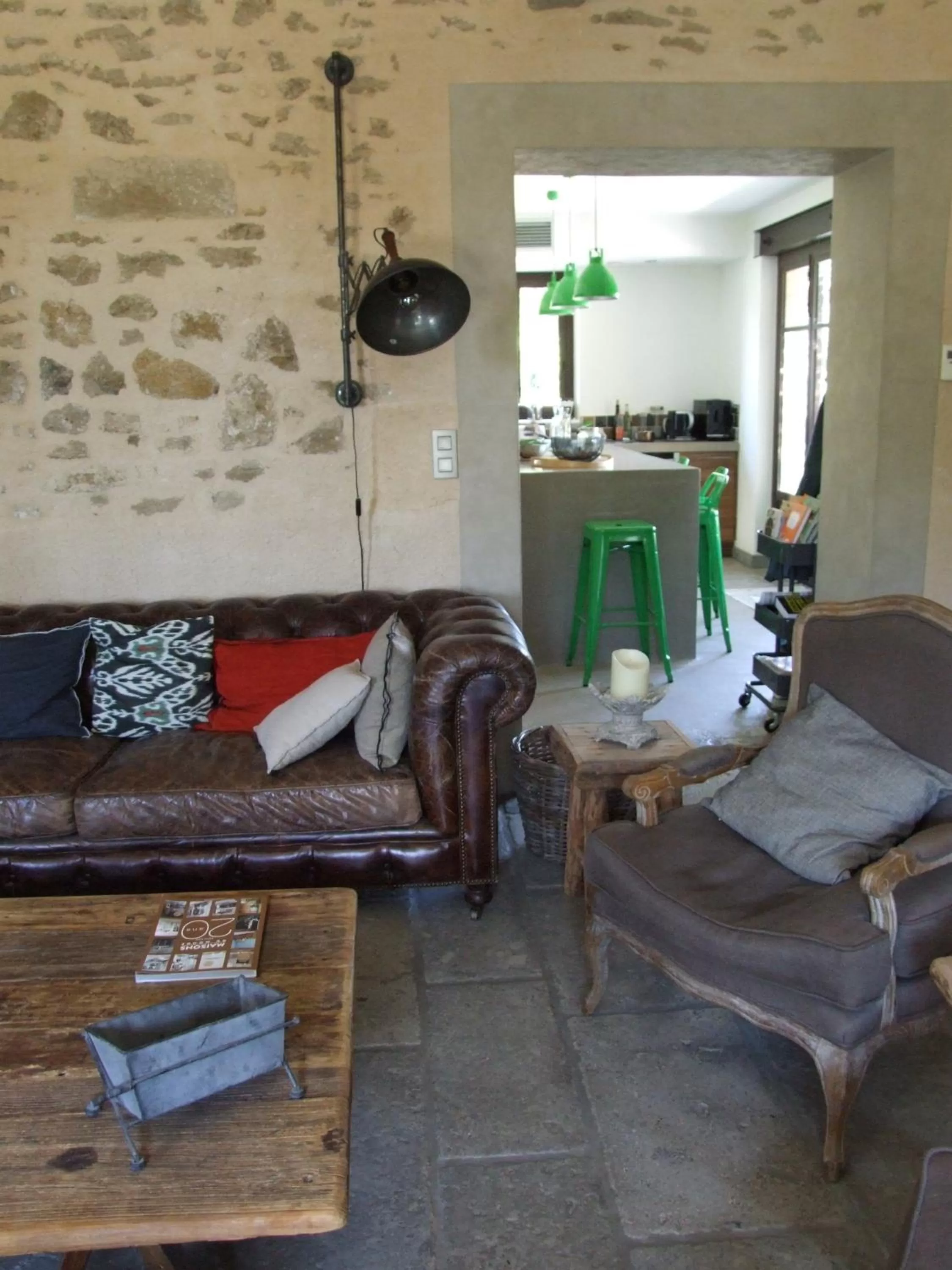 Communal lounge/ TV room, Seating Area in La bergerie de Nano