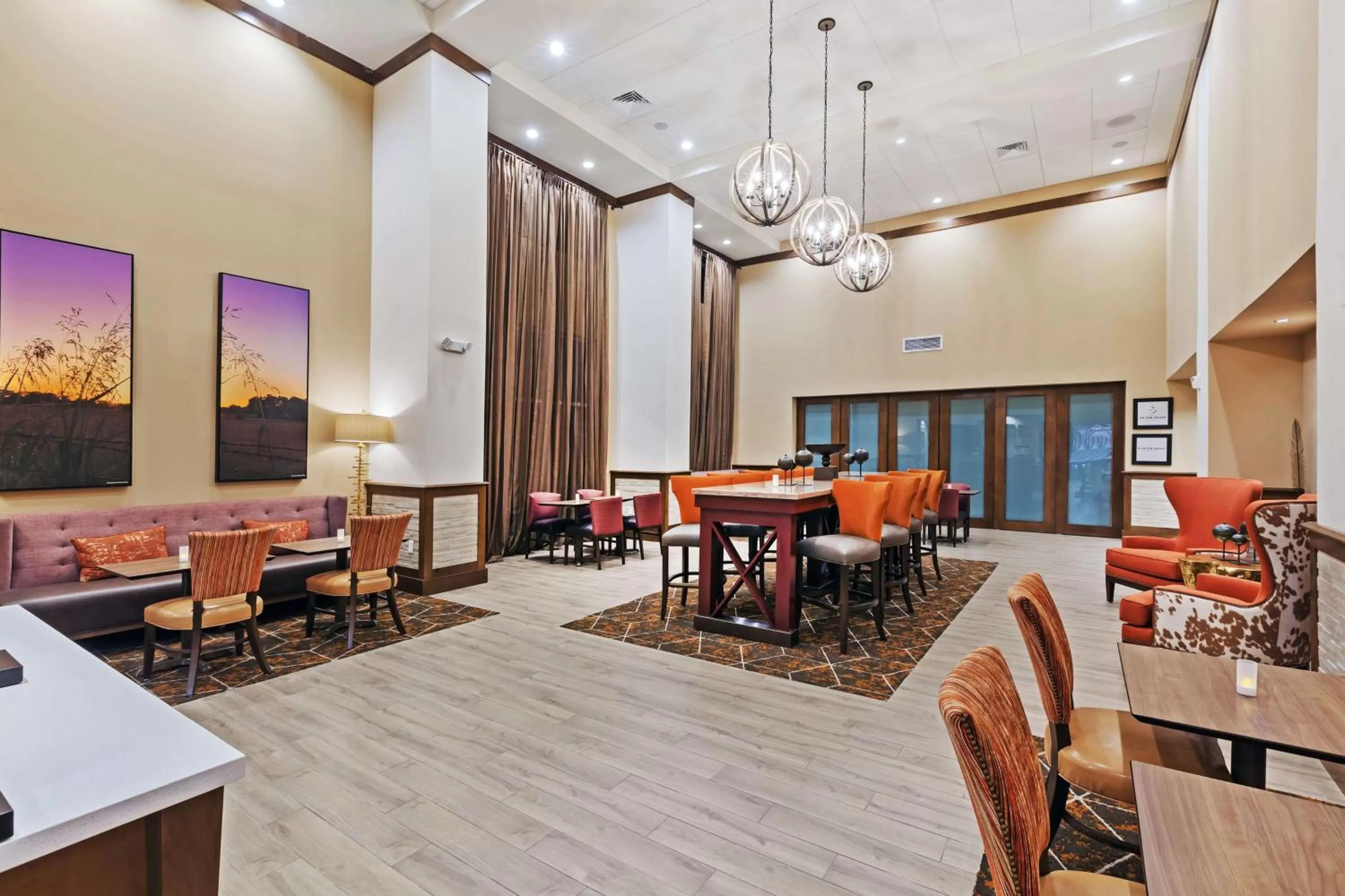Lobby or reception in Hampton Inn By Hilton Bulverde Texas Hill Country