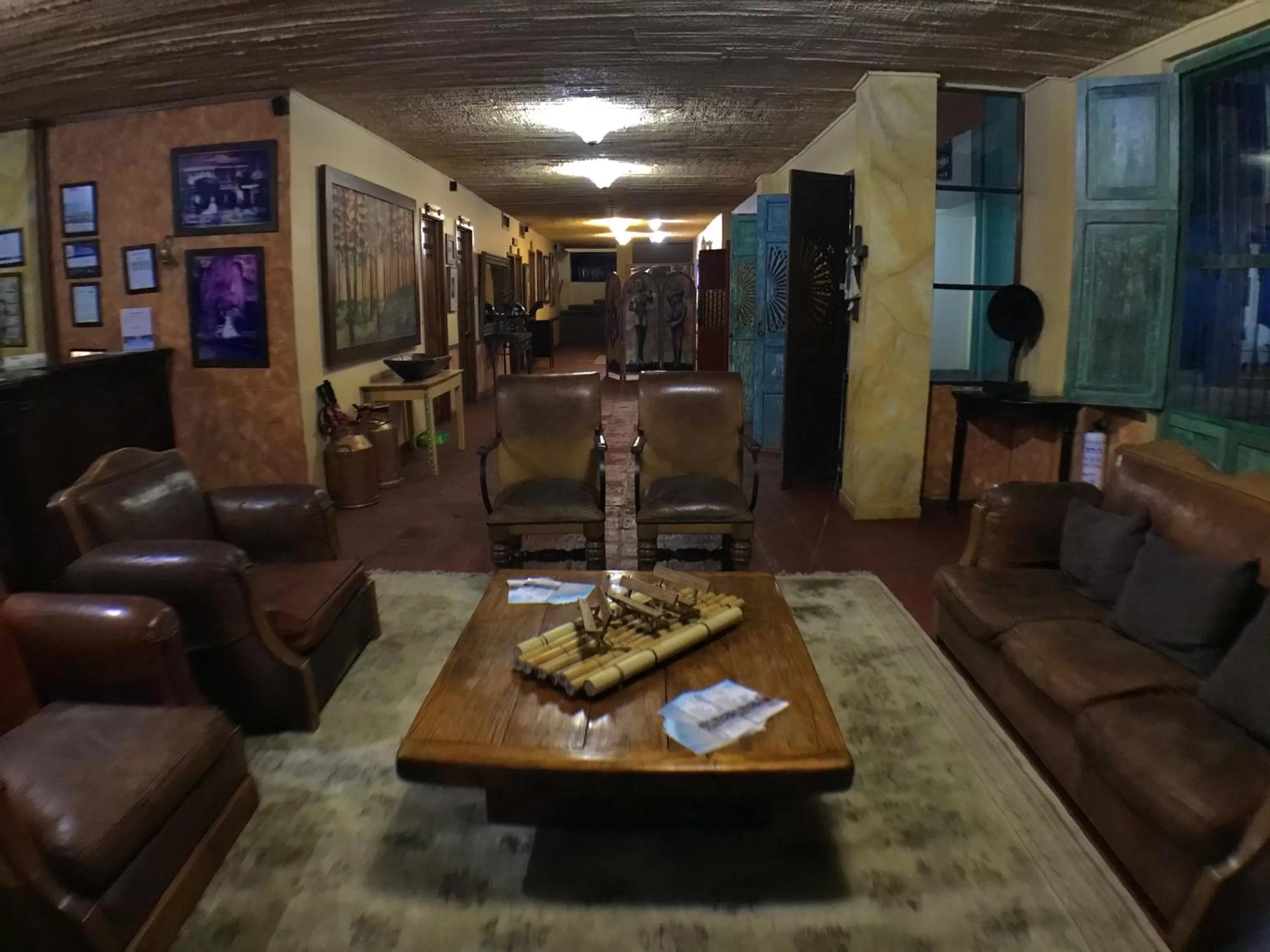 Living room in El Edén Country hotel y Club Residencial