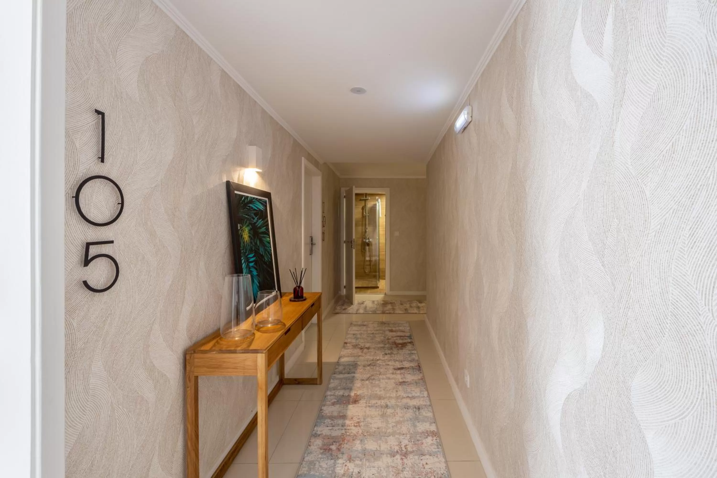 Decorative detail in Bossa & Bed Hostel