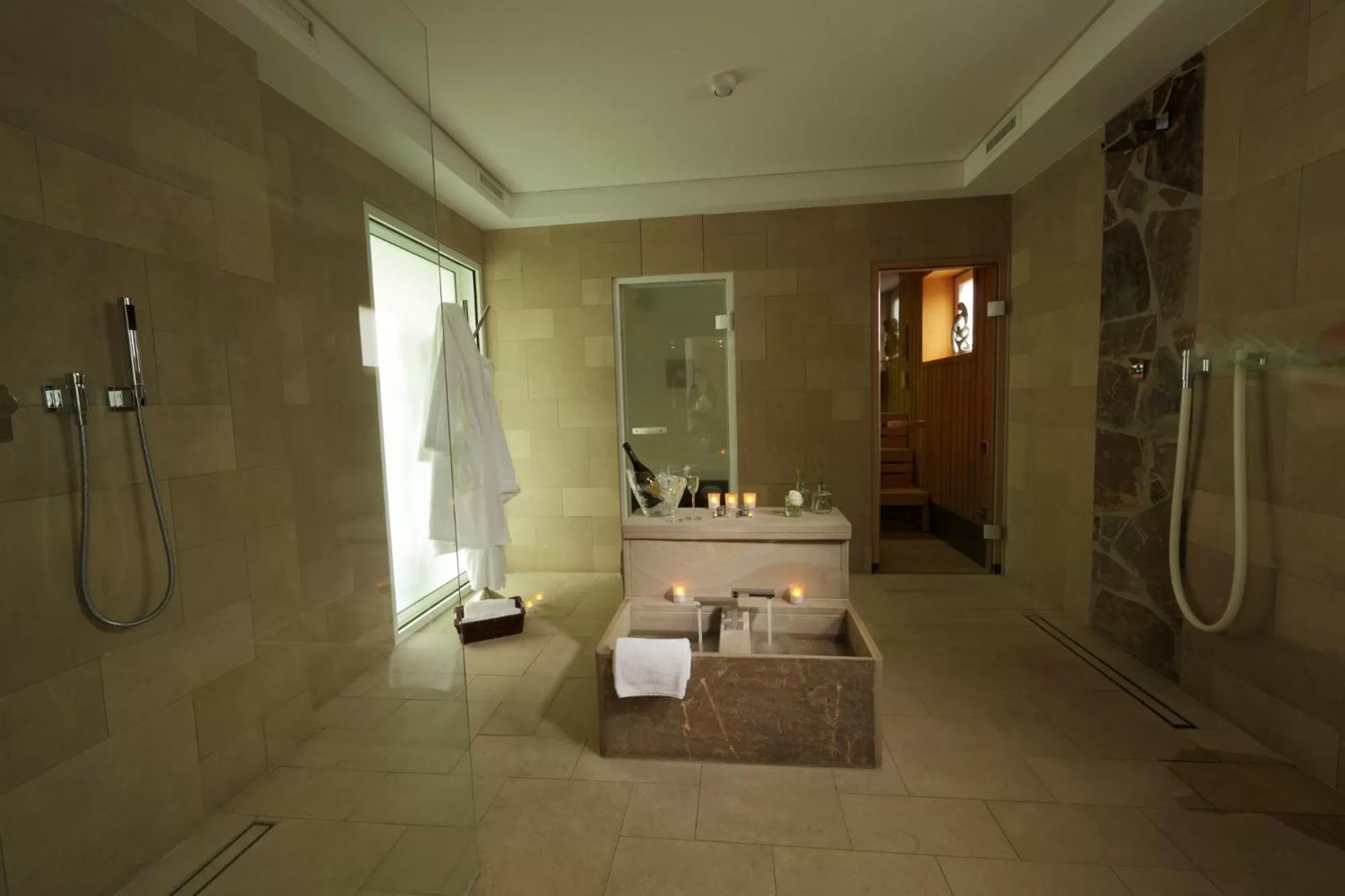 Sauna in Romantik Hotel Neuhaus