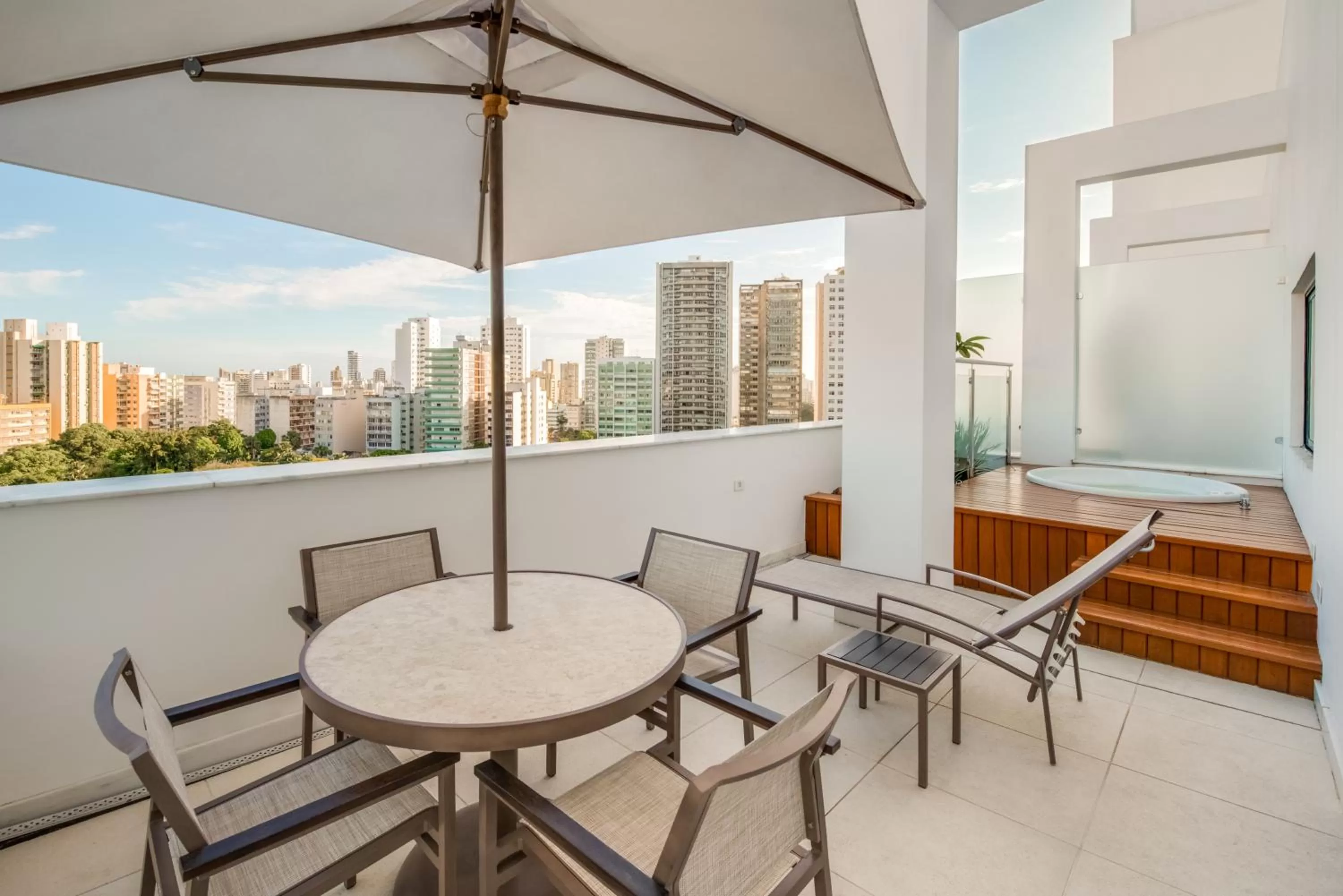 Balcony/Terrace in Hotel da Bahia by Wish