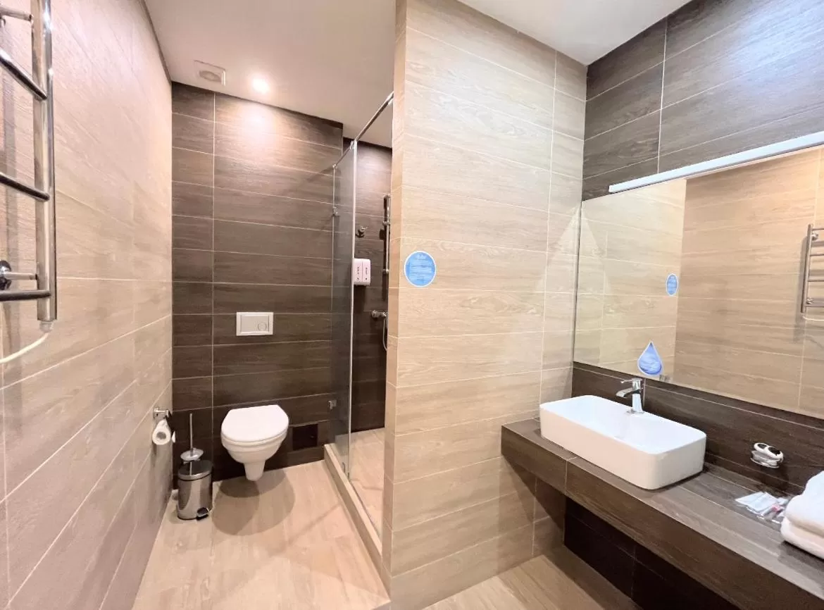 Bathroom in Resident Hotel Gogol