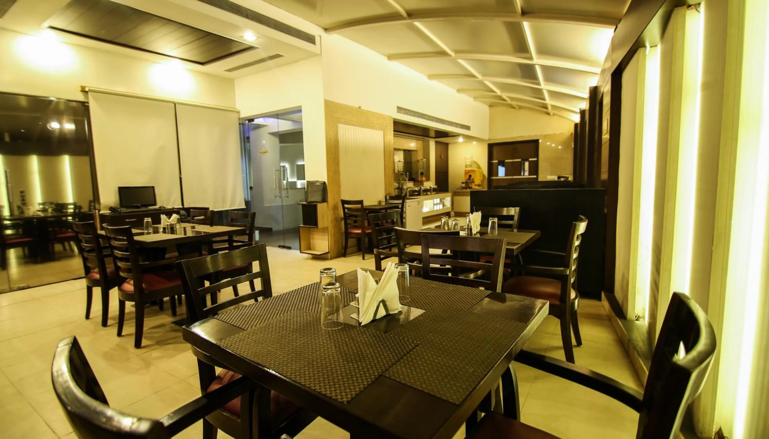 Restaurant/places to eat in Hotel The Prime Balaji Deluxe, City Centre, With Free Airport Pickup