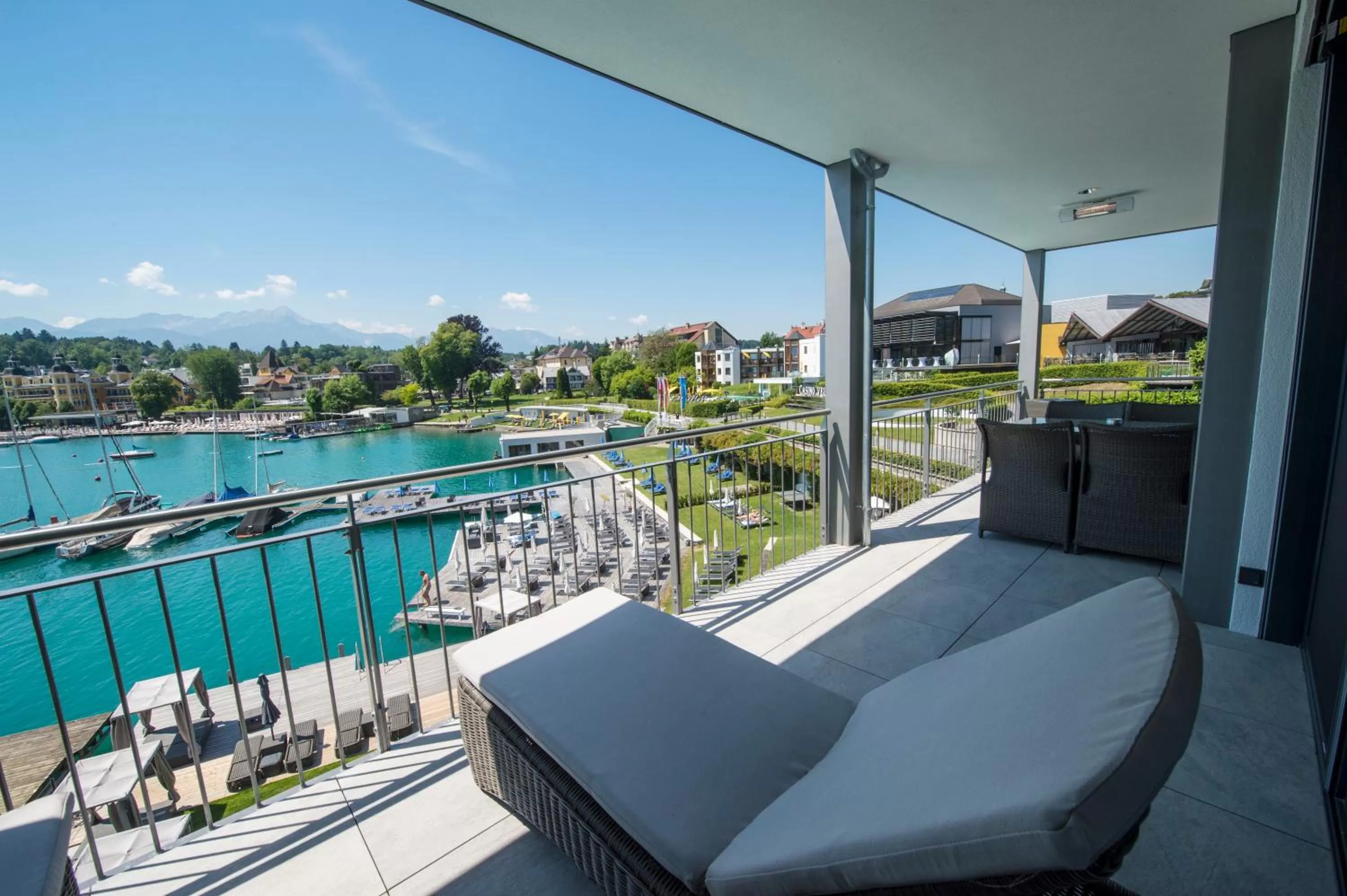 Balcony/Terrace in Boutiquehotel Wörthersee - Serviced Apartments