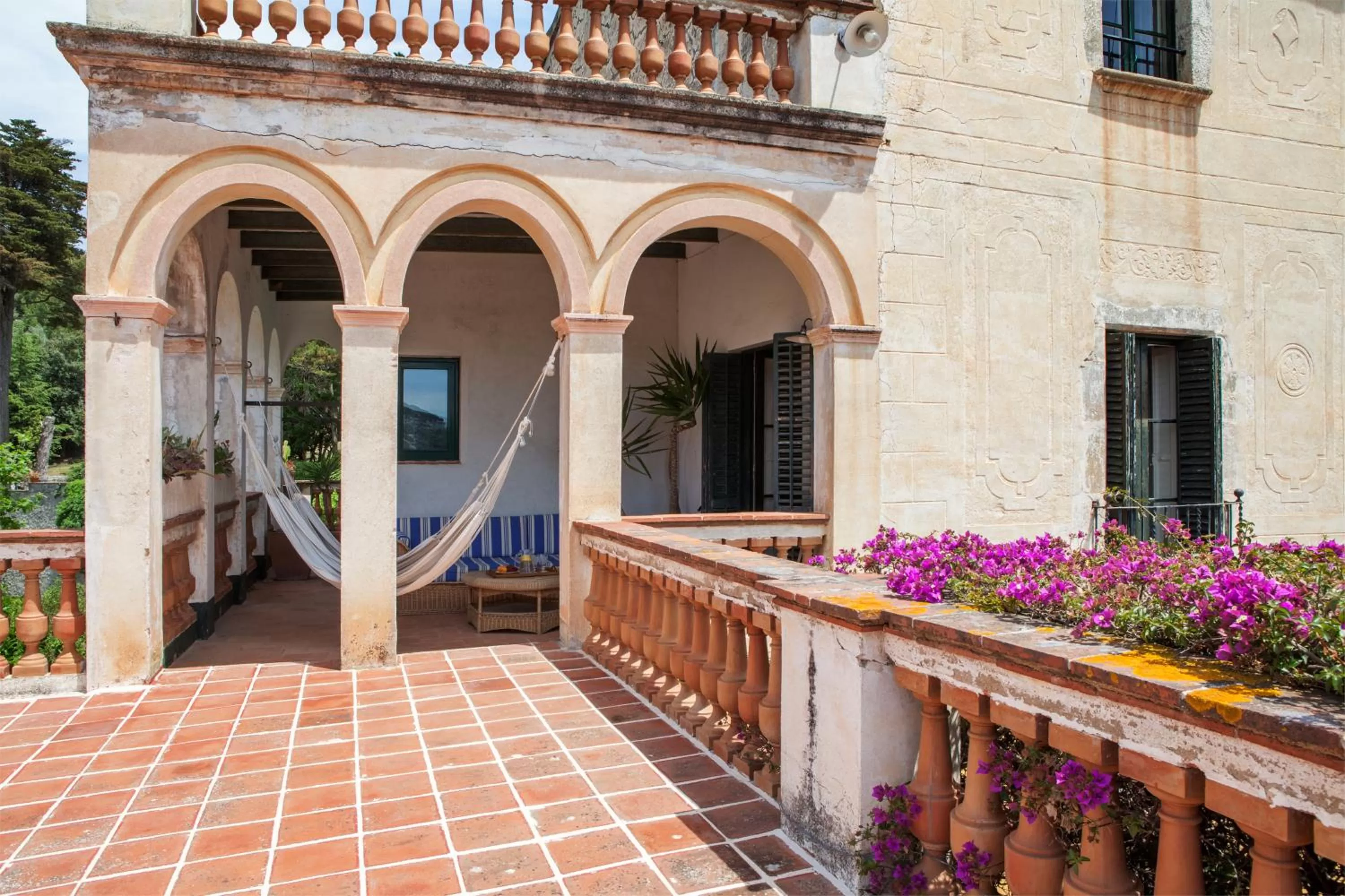 Balcony/Terrace in B&B Can Casadella