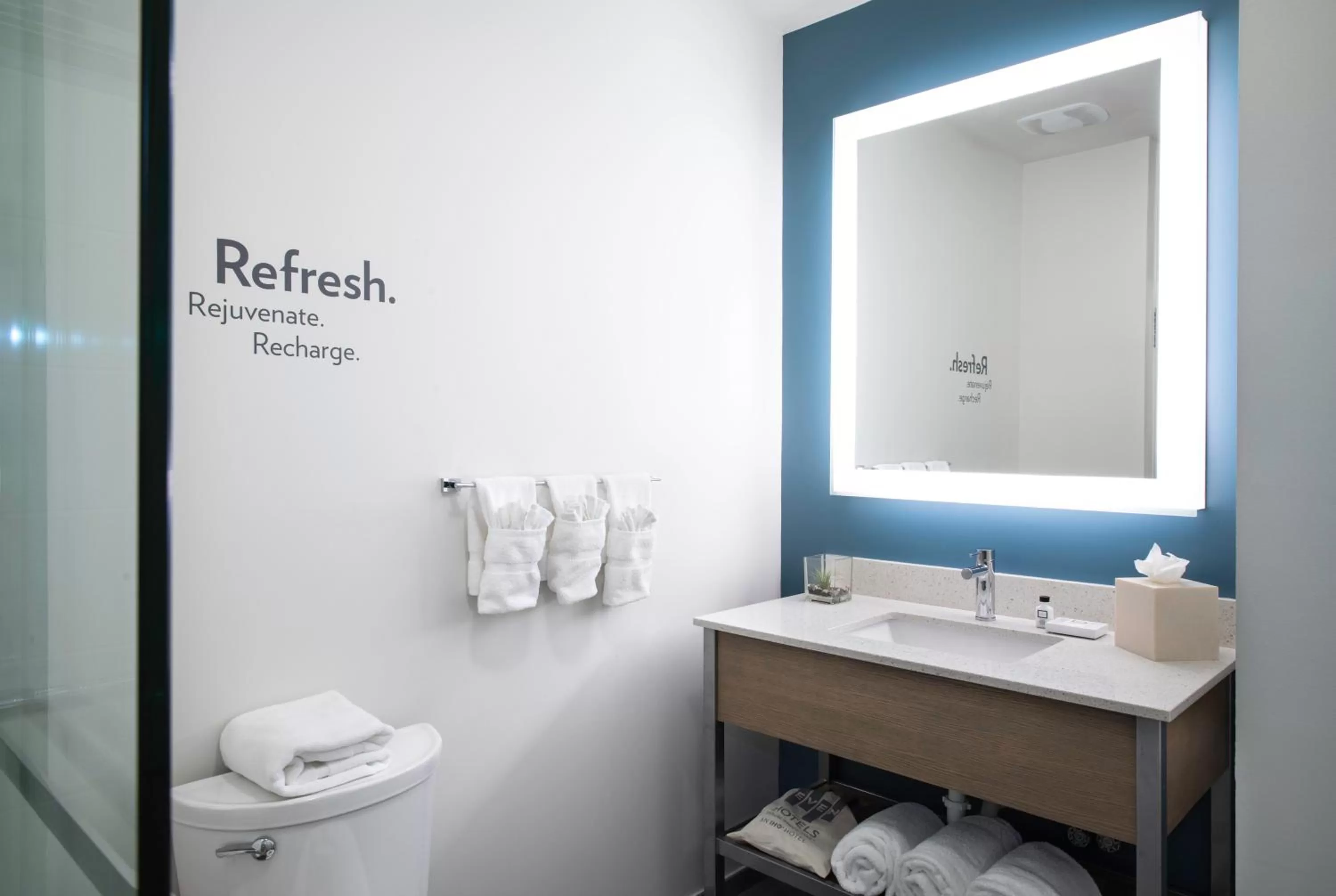 Bathroom in EVEN Hotel Miami - Airport by IHG