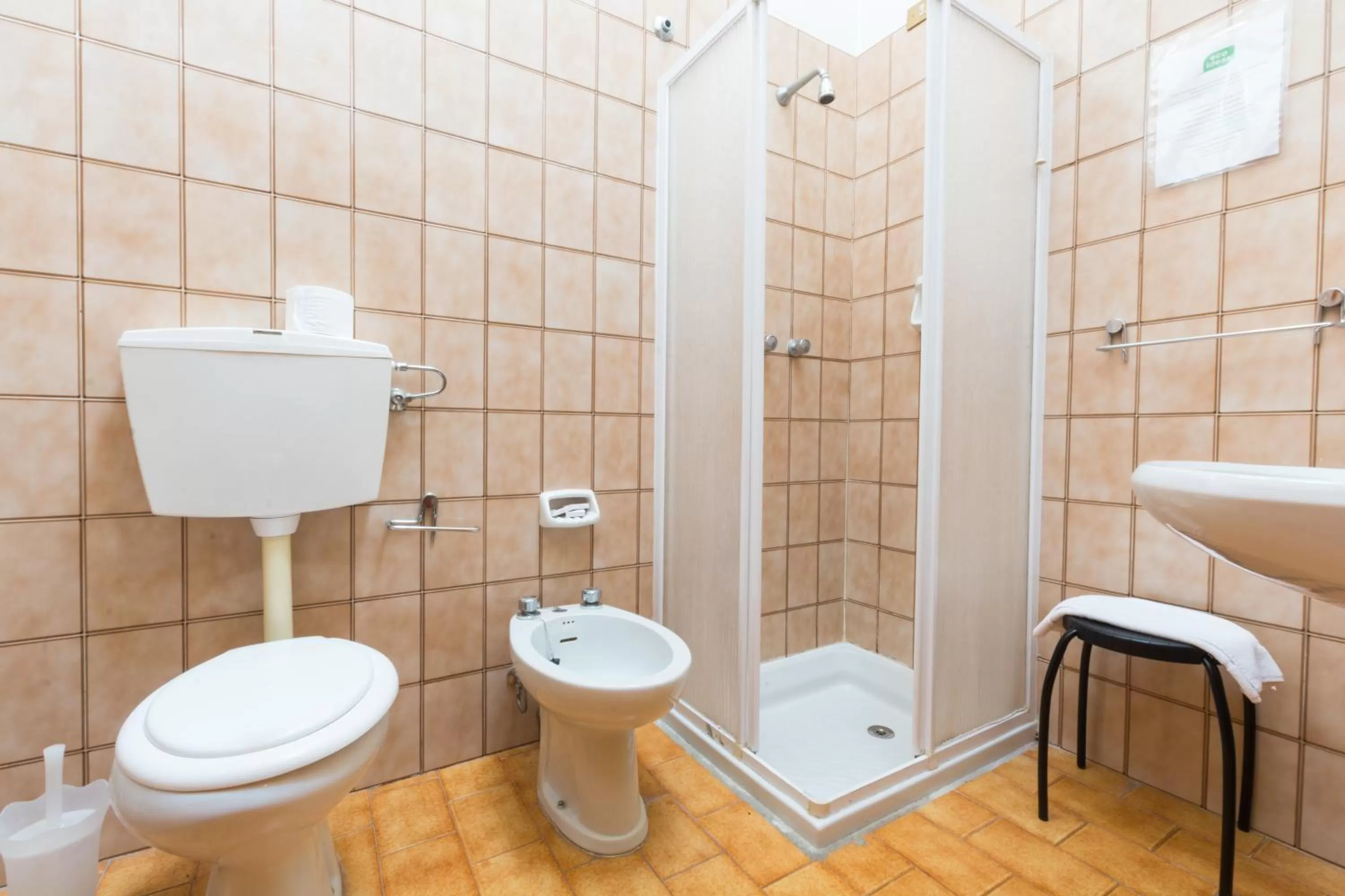 Bathroom in Albergo Dalla Mena