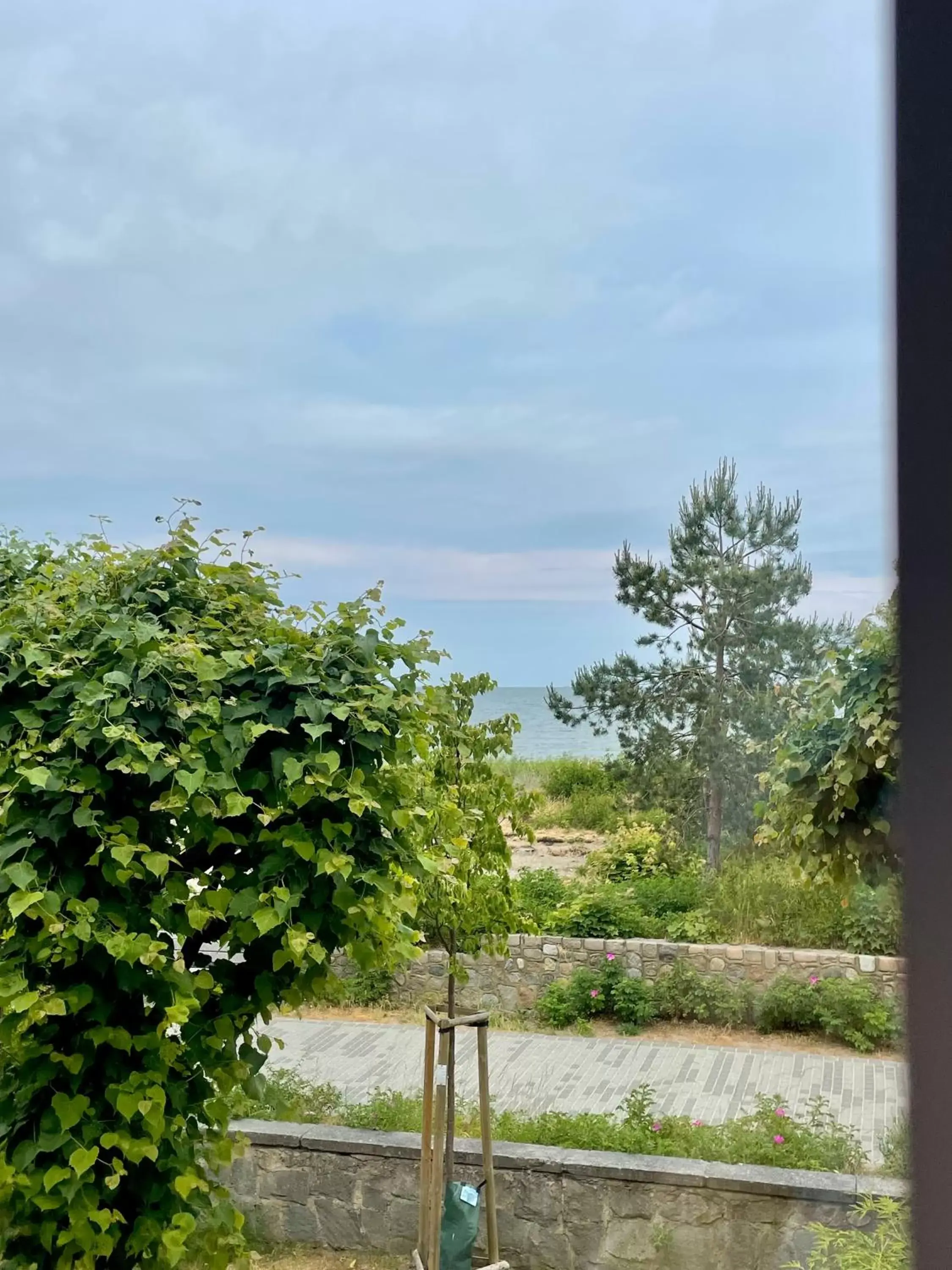 Double Room with sofa for child on Ground Level with Sea View in Willa Księżniczki Sopotu Double Room with sofa for child on Ground Level with Sea View in Willa Księżniczki Sopotu