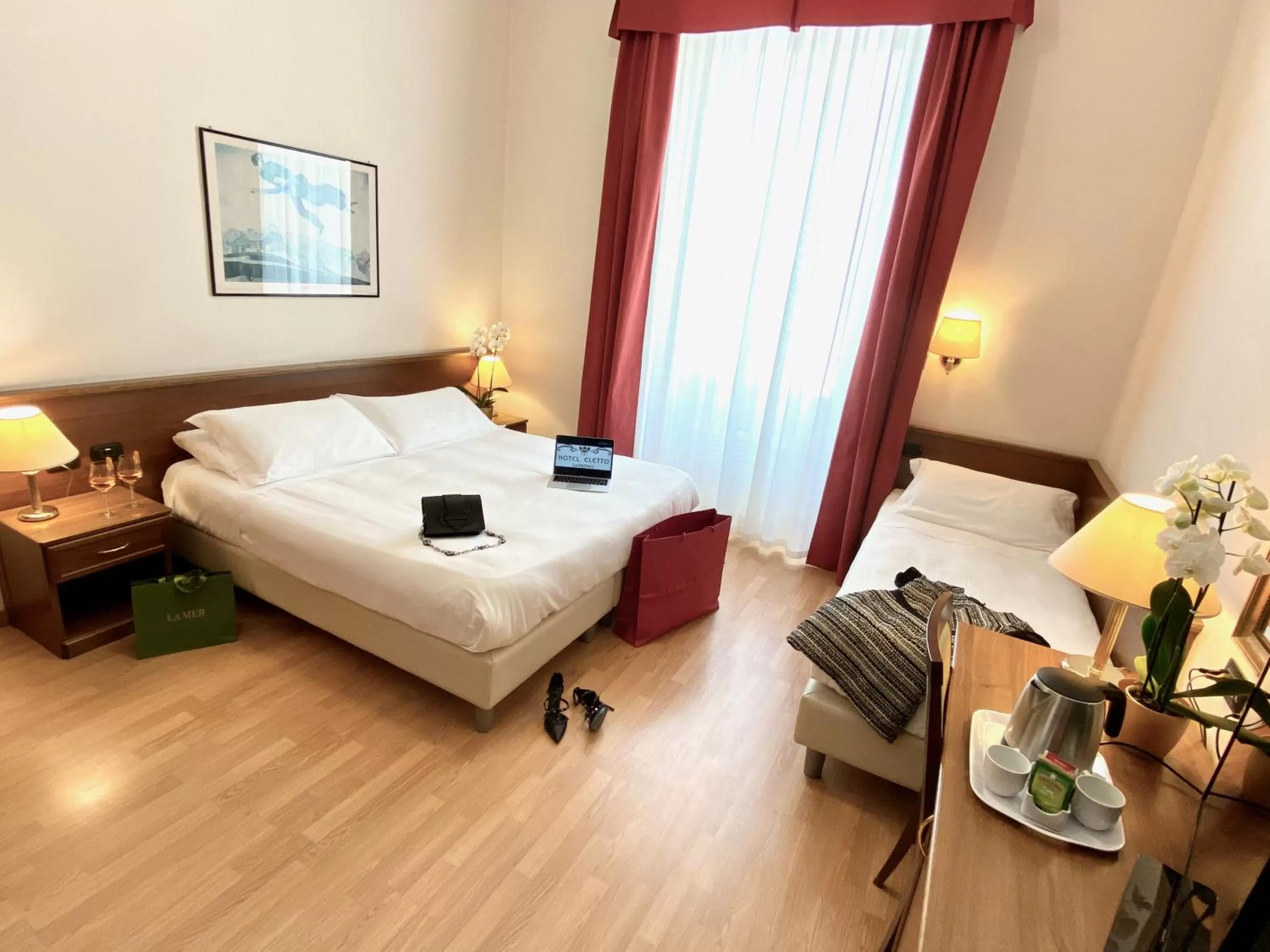 Photo of the whole room, Bed in Hotel Eletto